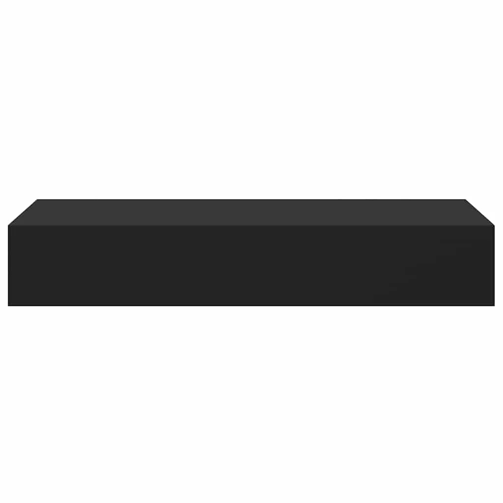 4 vidaXL Drawer Shelf Mdf - Black, 4 of 8