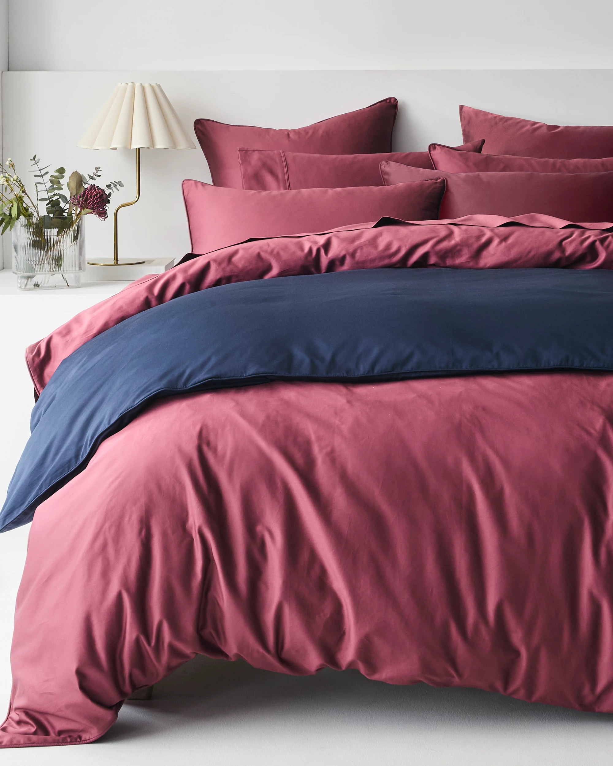 2 Target Luxury Egyptian Cotton Quilt Cover Set - Super King Bed - Pink, 2 of 10