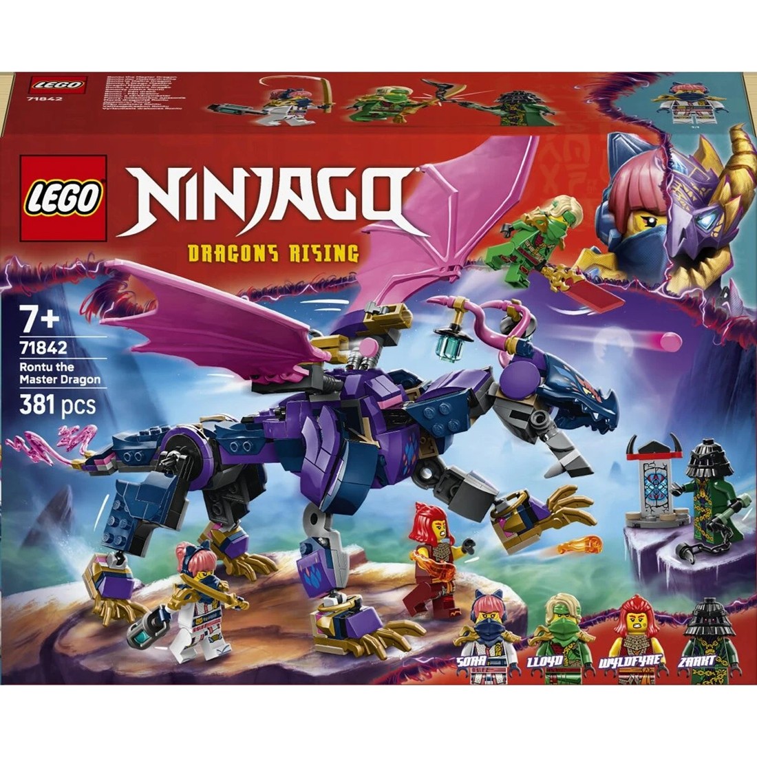 1 LEGO NINJAGO Rontu the Master Dragon 71842, 1 of 11
