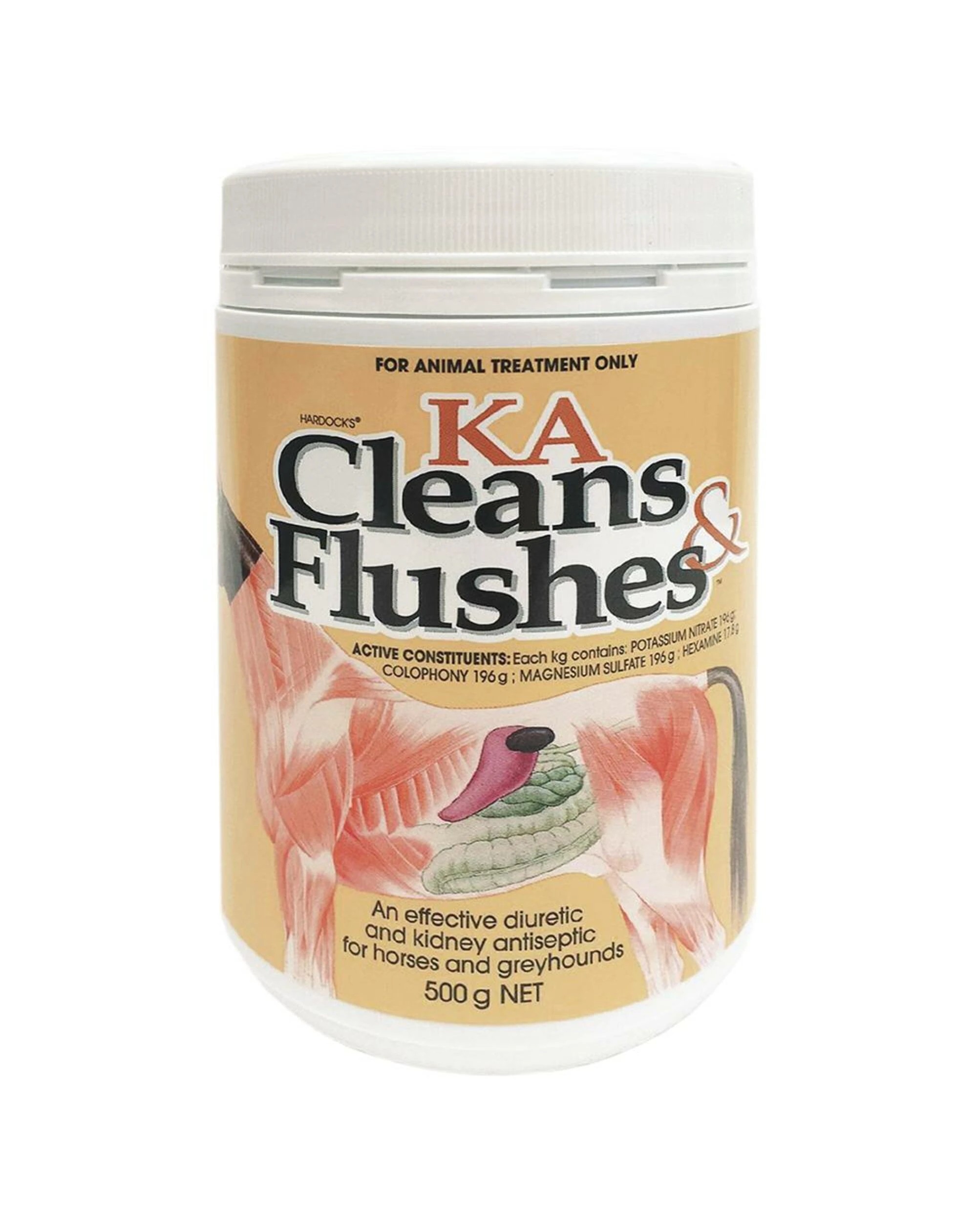 1 Iah Ka Cleans & Flushes Horses & Greyhounds Treatment 500g, 1 of 1