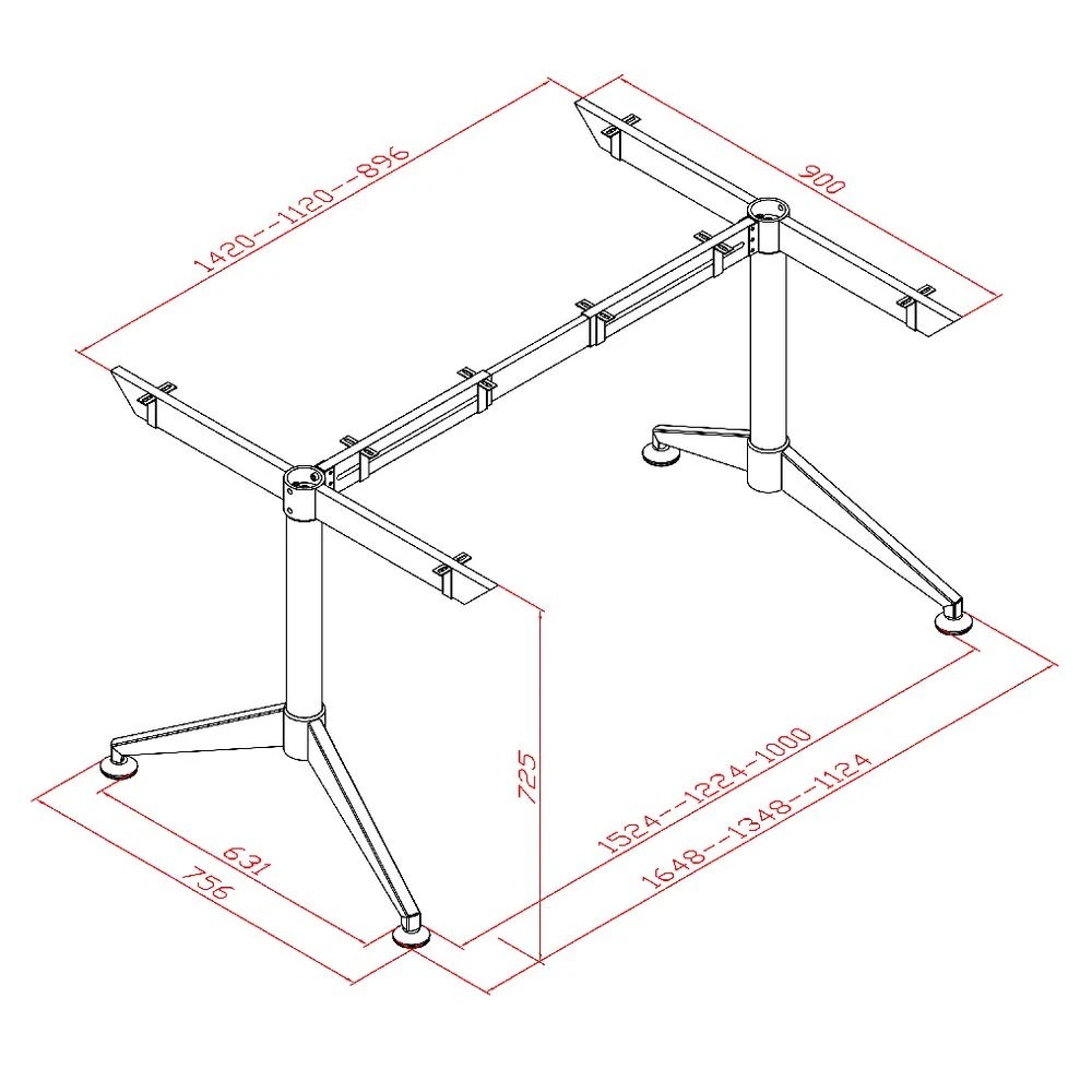 2 Stilford Professional Meeting Room Table 1800 x 1200mm White Desks, Tables and Workstations, 2 of 2