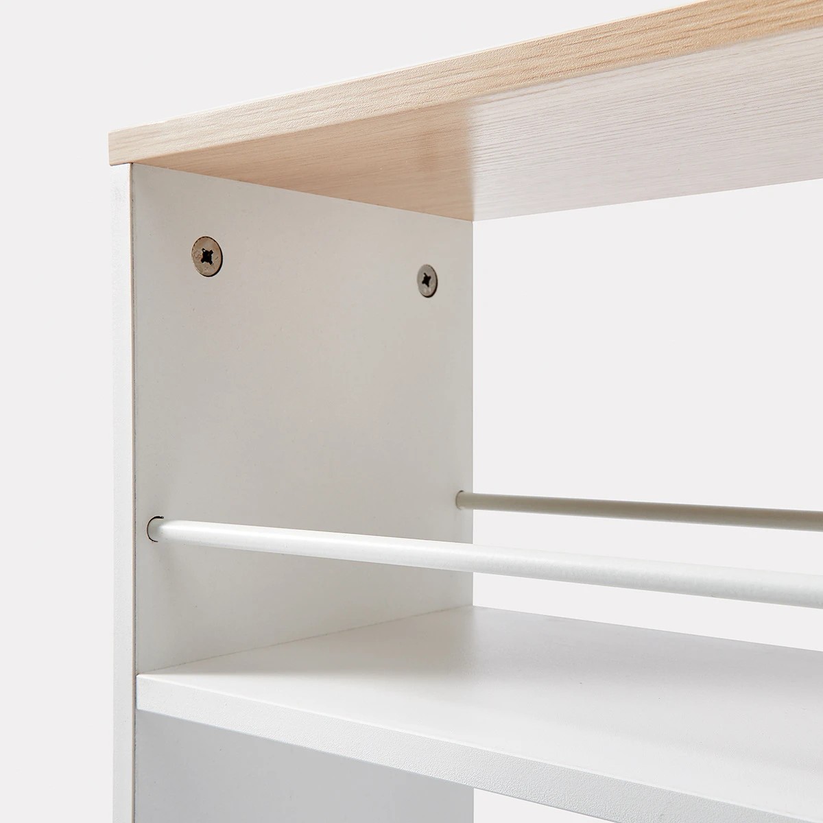 7 White Slimline Trolley, 7 of 10