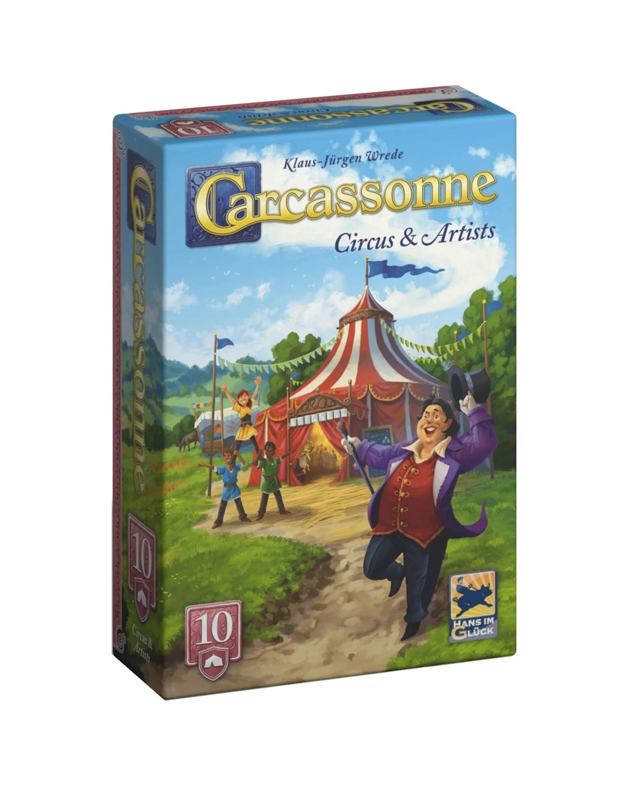 1 Carcassonne Circus and Artists Expansion 10 - 2025 Redesign -  Board Game, 1 of 8