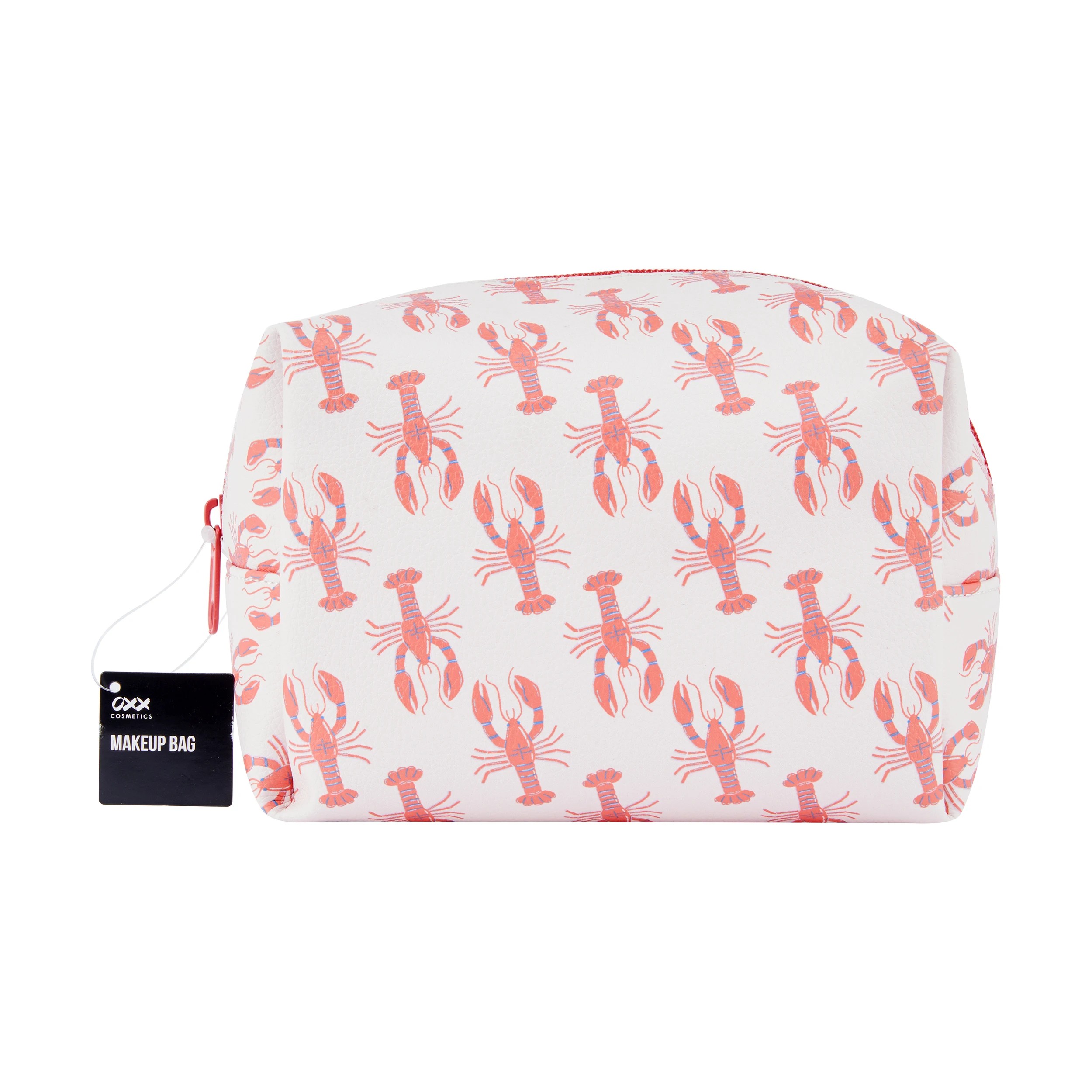 4 OXX Cosmetics Makeup Bag - Lobster, 4 of 5