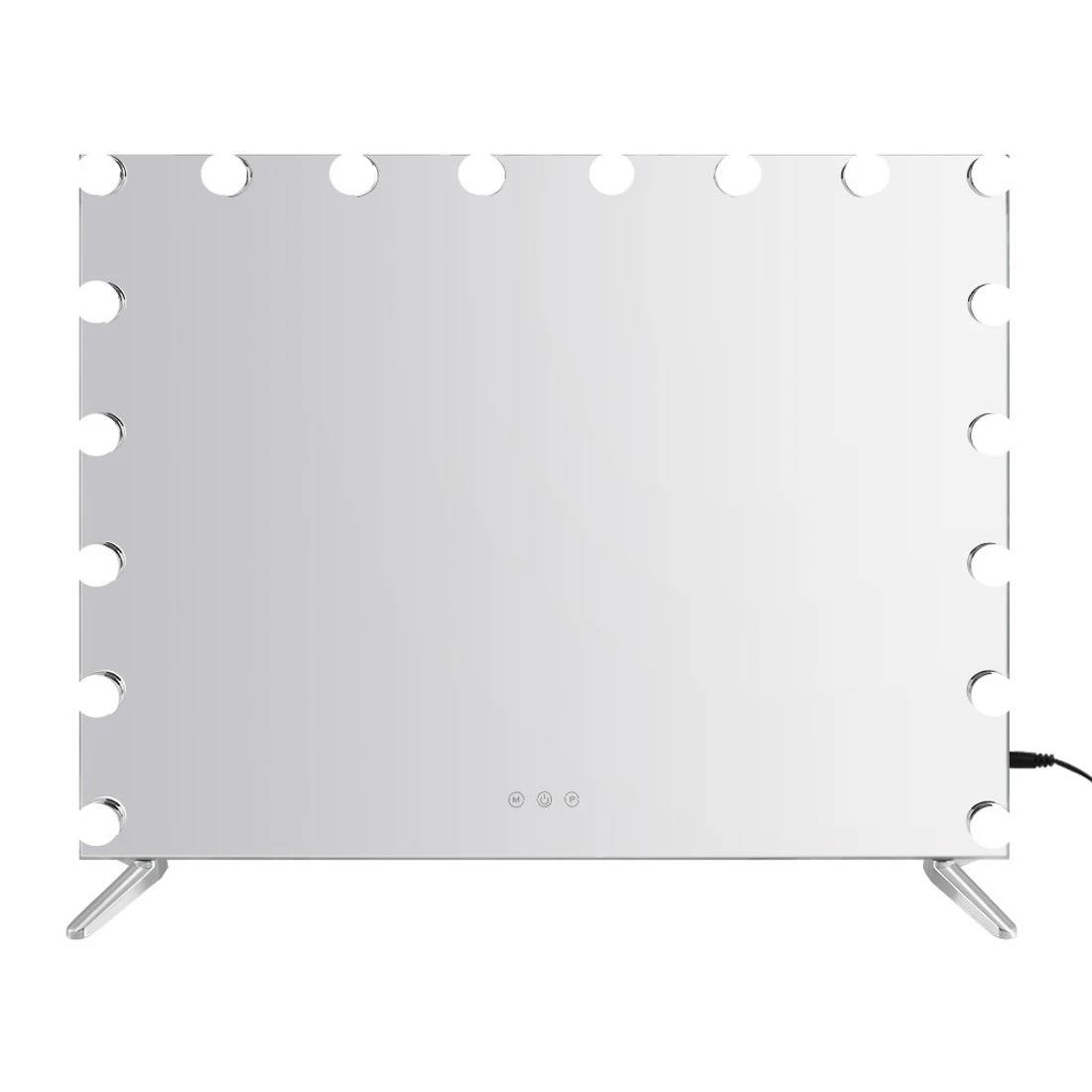 3 80x65cm Embellir Makeup Mirror Hollywood Vanity with LED Light  Legs - Silver, 3 of 6