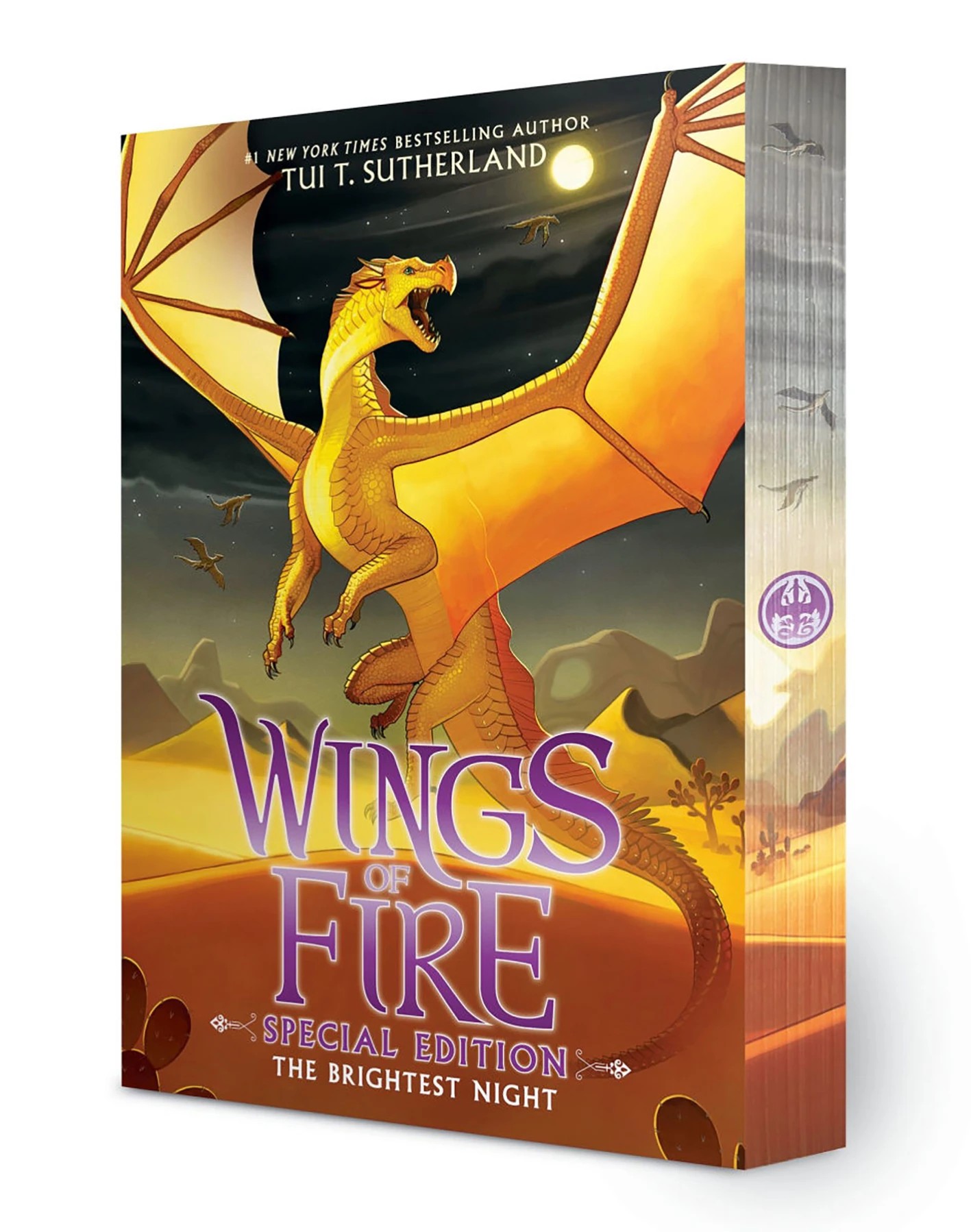 1 Wings of Fire: The Brightest Night Special Edition by Tui T. Sutherland - Book, 1 of 2