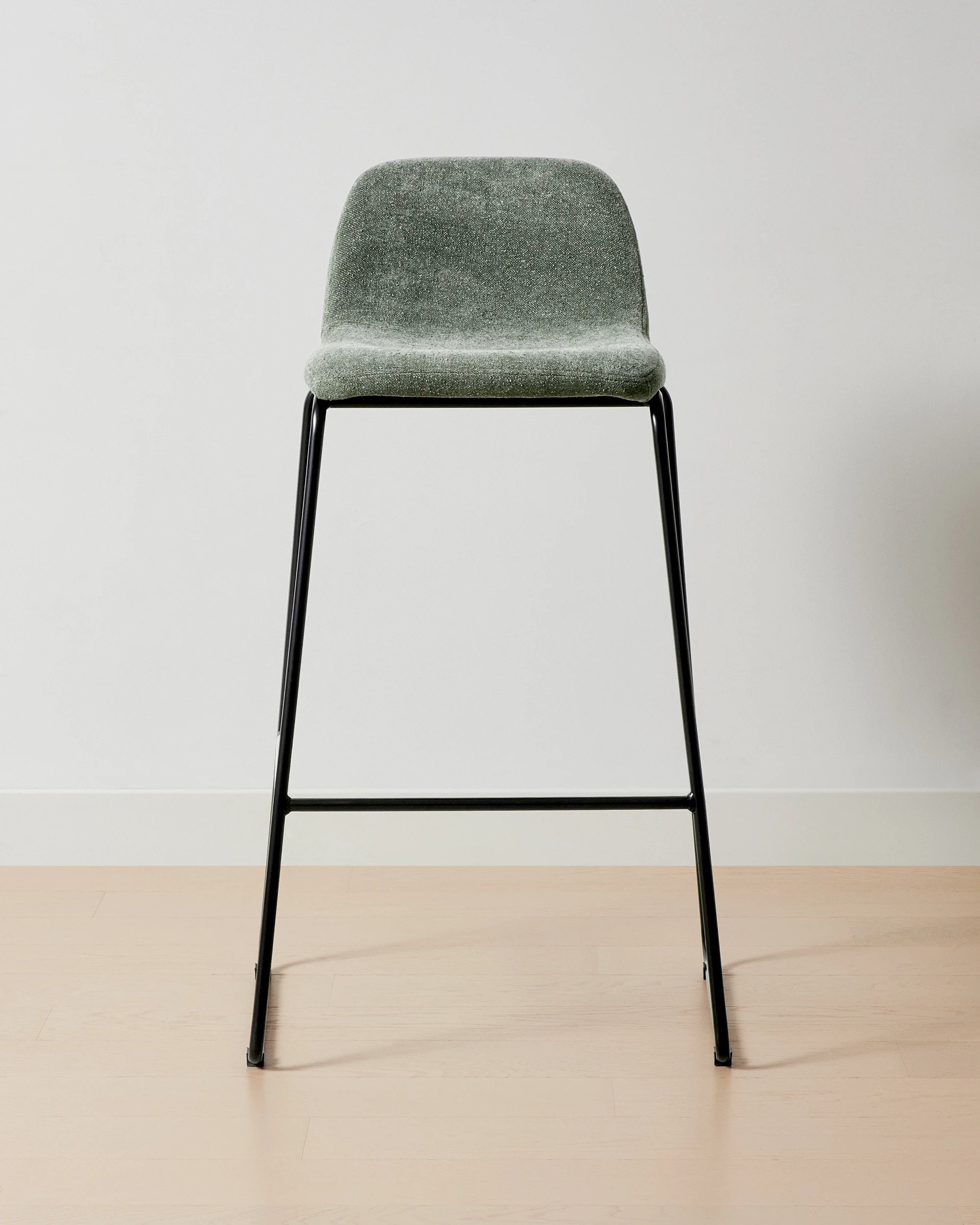 2 Chenille Stool - Green, 2 of 7