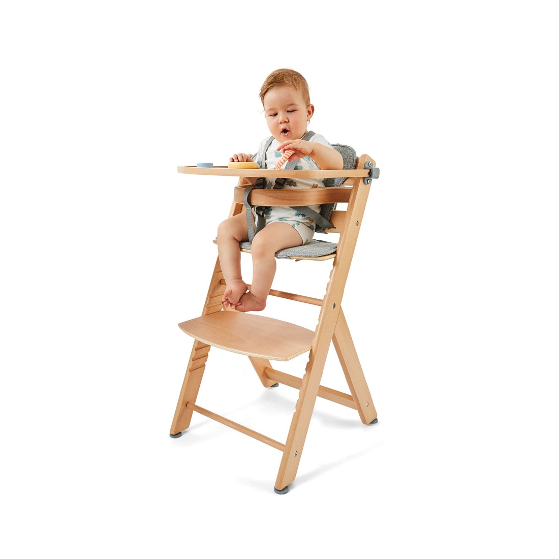 1 2-in-1 Wooden Highchair, 1 of 7