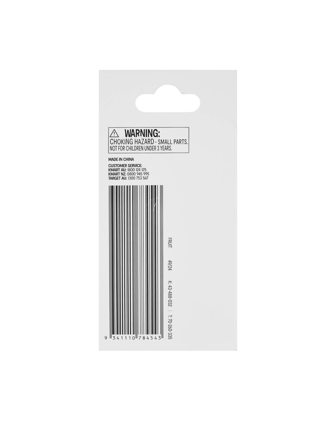 3 72 Piece Clay Jewellery Beads - Fruit, 3 of 3