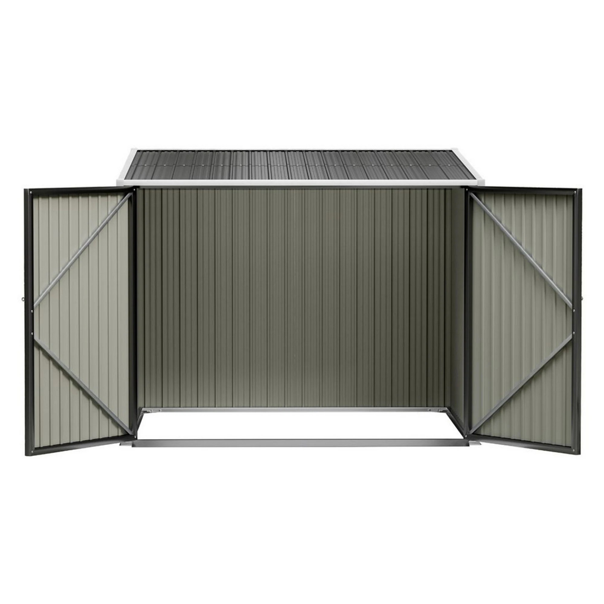 4 Giantz Garden Shed Sheds Outdoor Storage Tool Workshop House Shelter - Black, 4 of 7