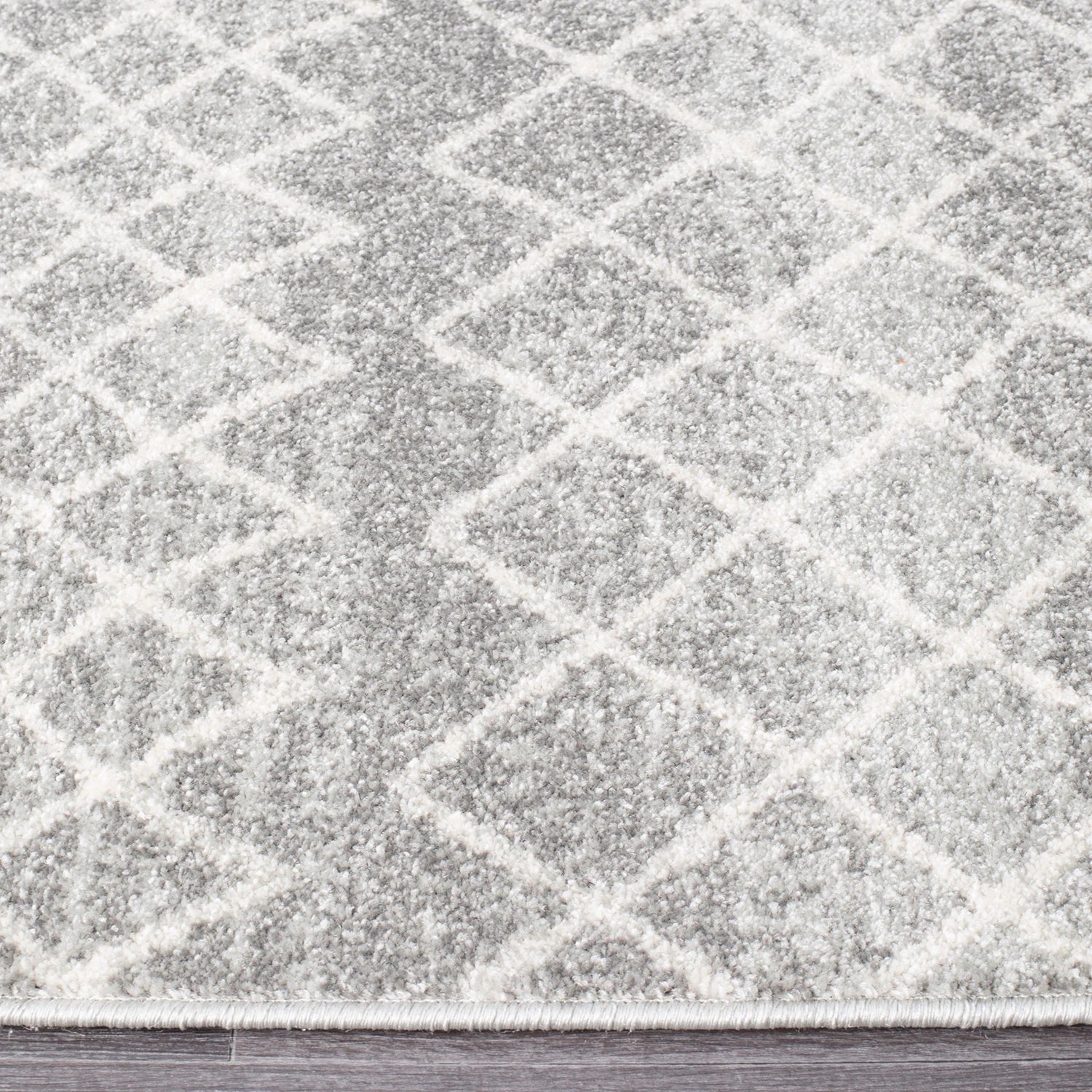 4 Common Ground Rugs Bluebay 454 500x80cm - Extra Large Runner Power Loomed Pet Friendly Rug - Silver, 4 of 7
