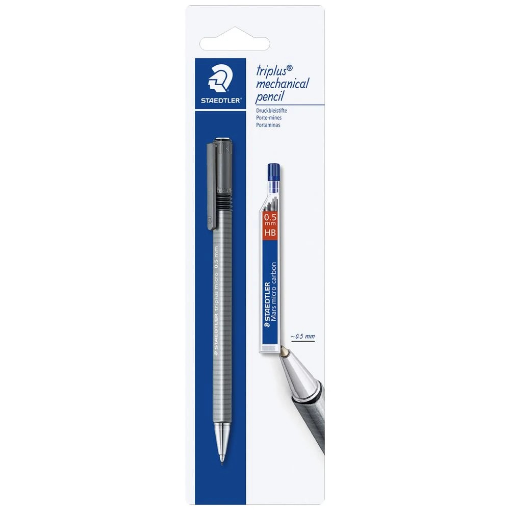 1 Staedtler Triplus Micro Mechanical Pencil 0.5mm with Leads, 1 of 10