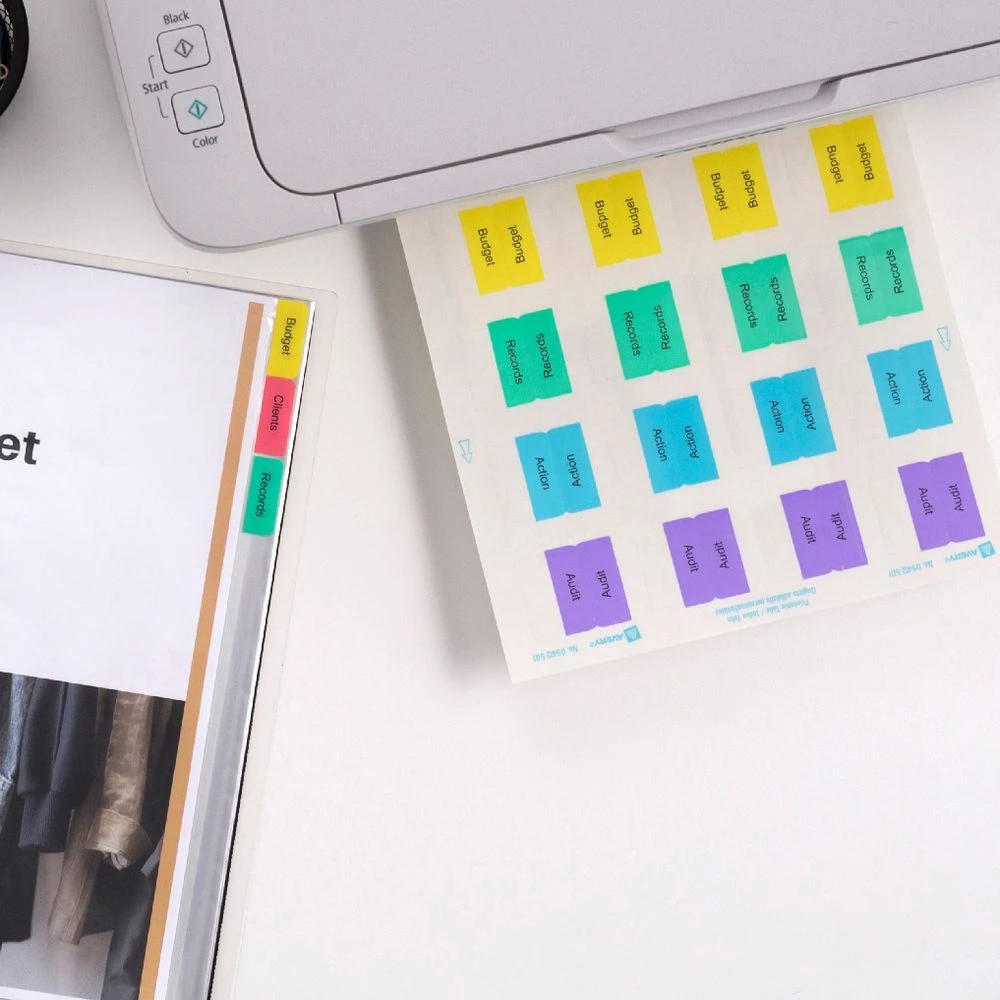 3 Avery Tabbies Assorted 48 Pack, 3 of 5