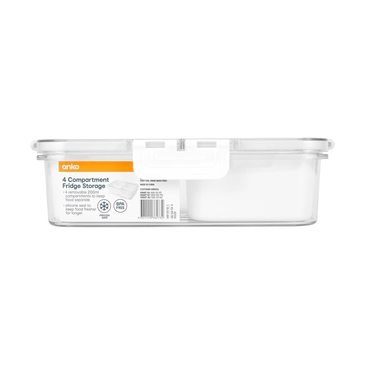 10 4 Compartment Fridge Storage, 10 of 10