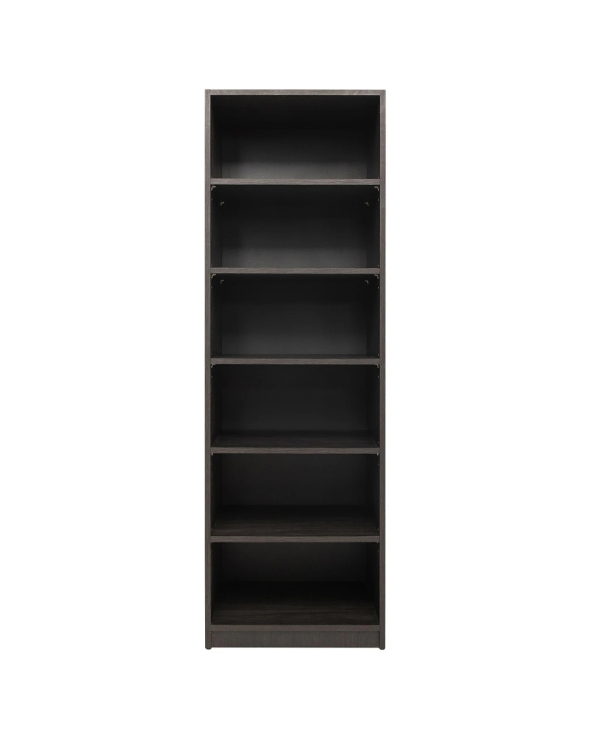 1 European Cabinetry Malmo Six Shelf Wardrobe Module Swiss Krono Boards Nordic Ash - Brown, 1 of 3