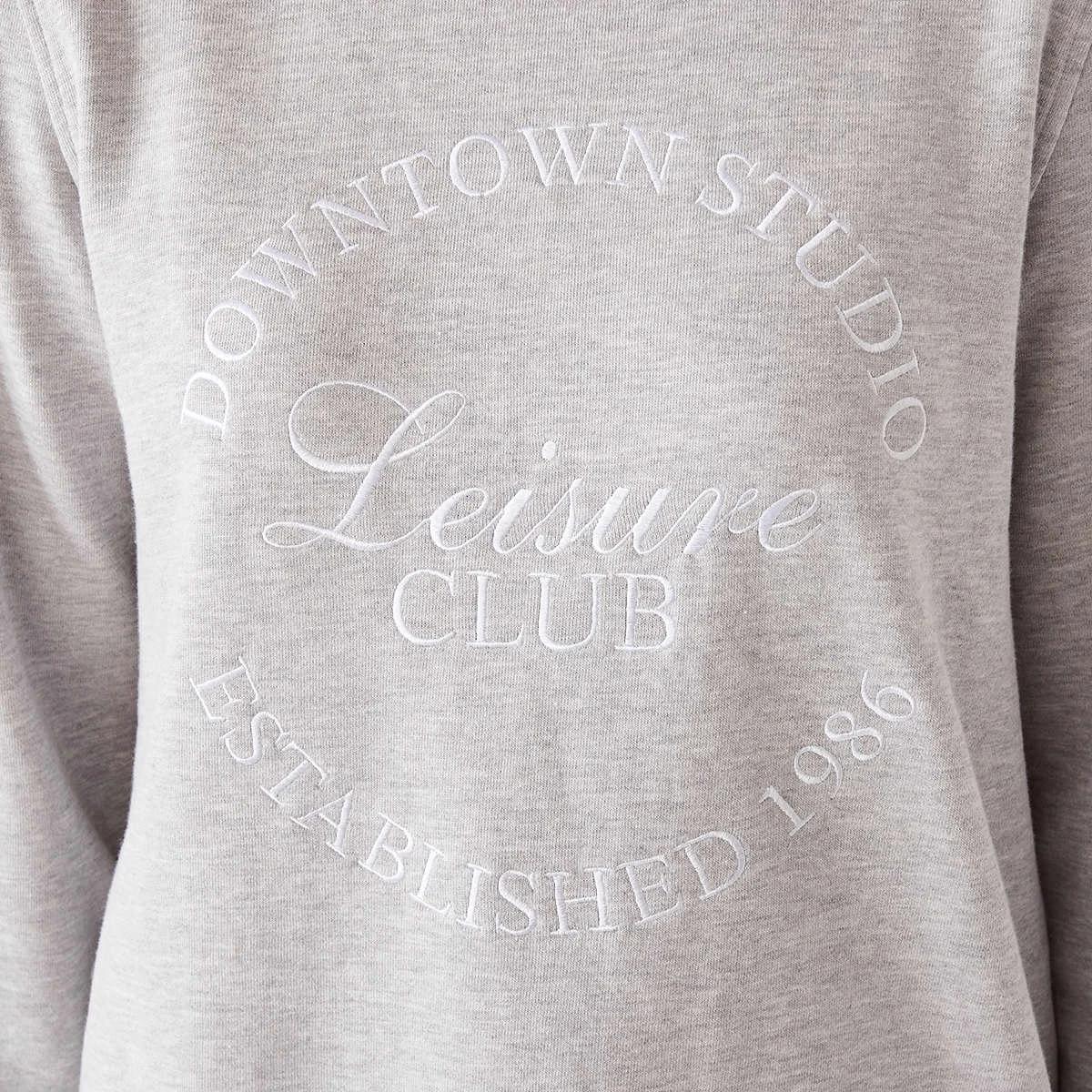 6 Relaxed Printed Sweatshirt Lsure Clb, 6 of 6