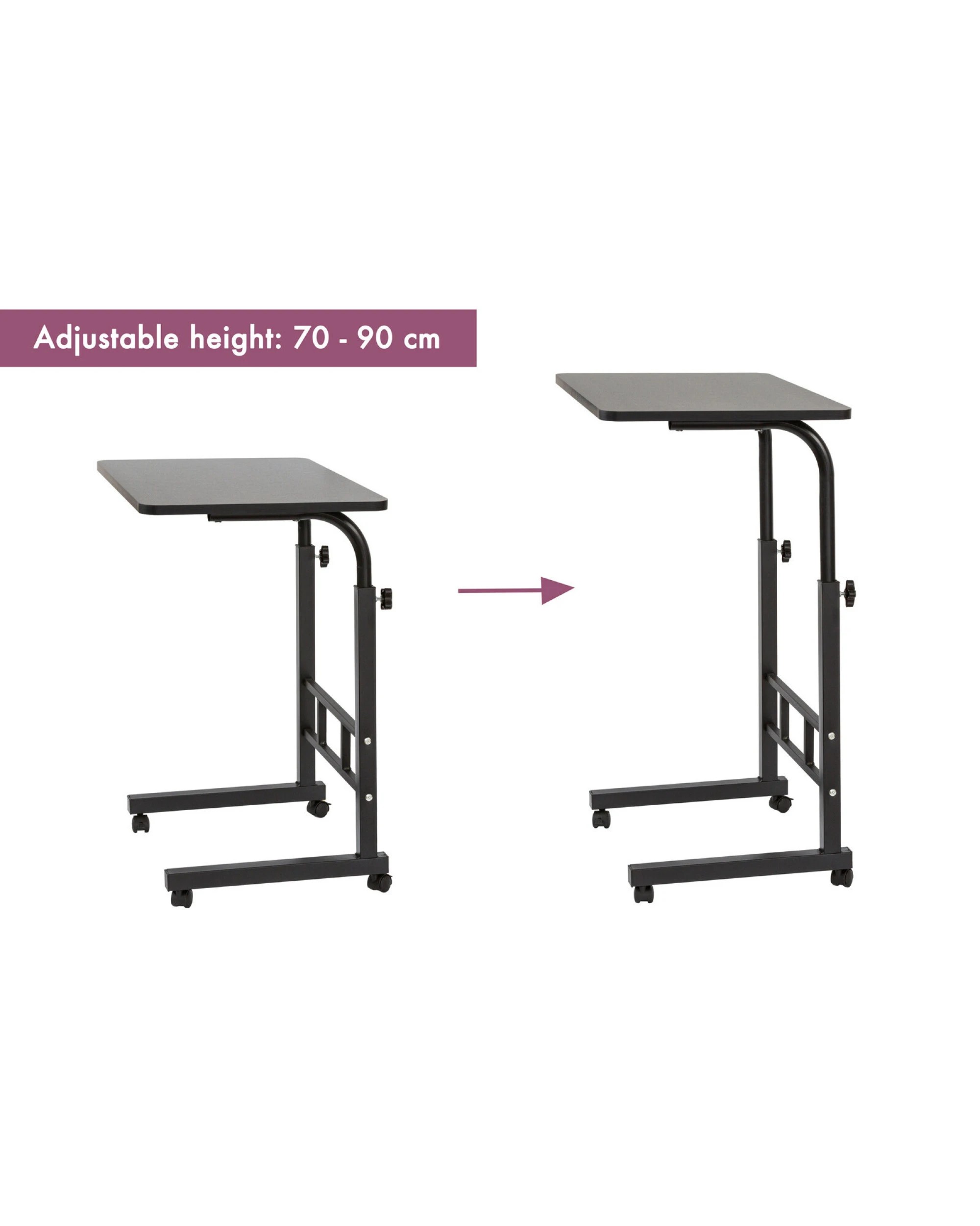 7 Hacienda Portable Laptop Desk with Adjustable Height, 7 of 9