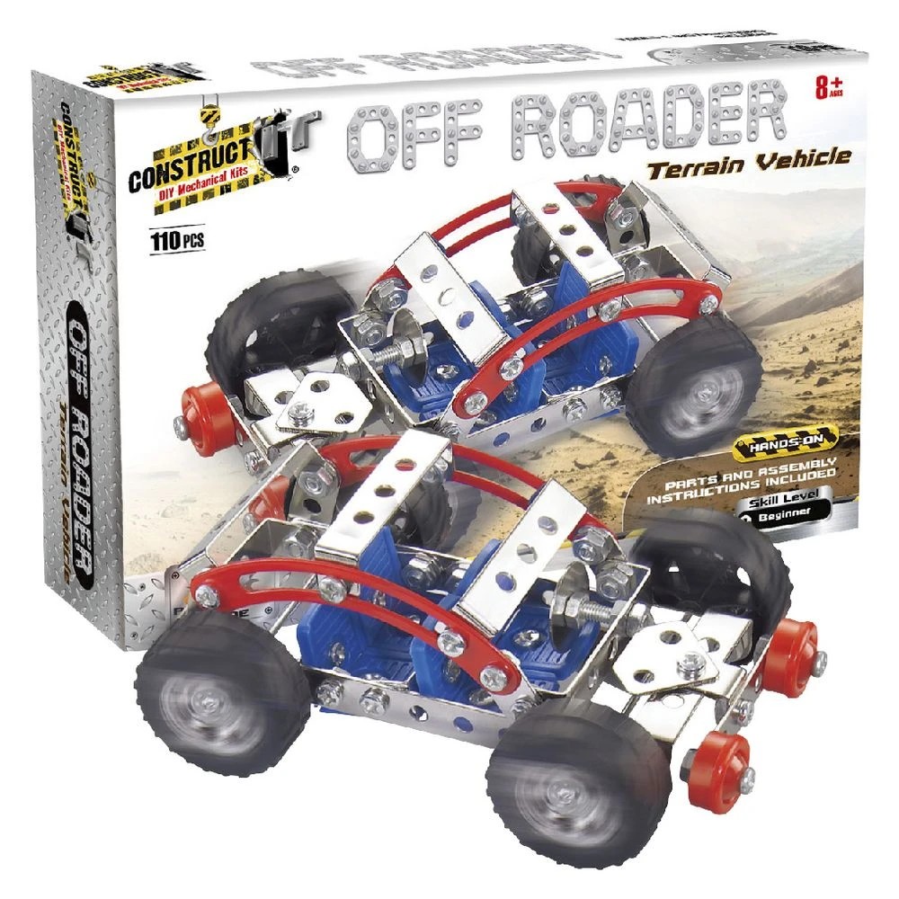 2 Construct It DIY Mechanical Kit Off Roader 110 Pieces, 2 of 3