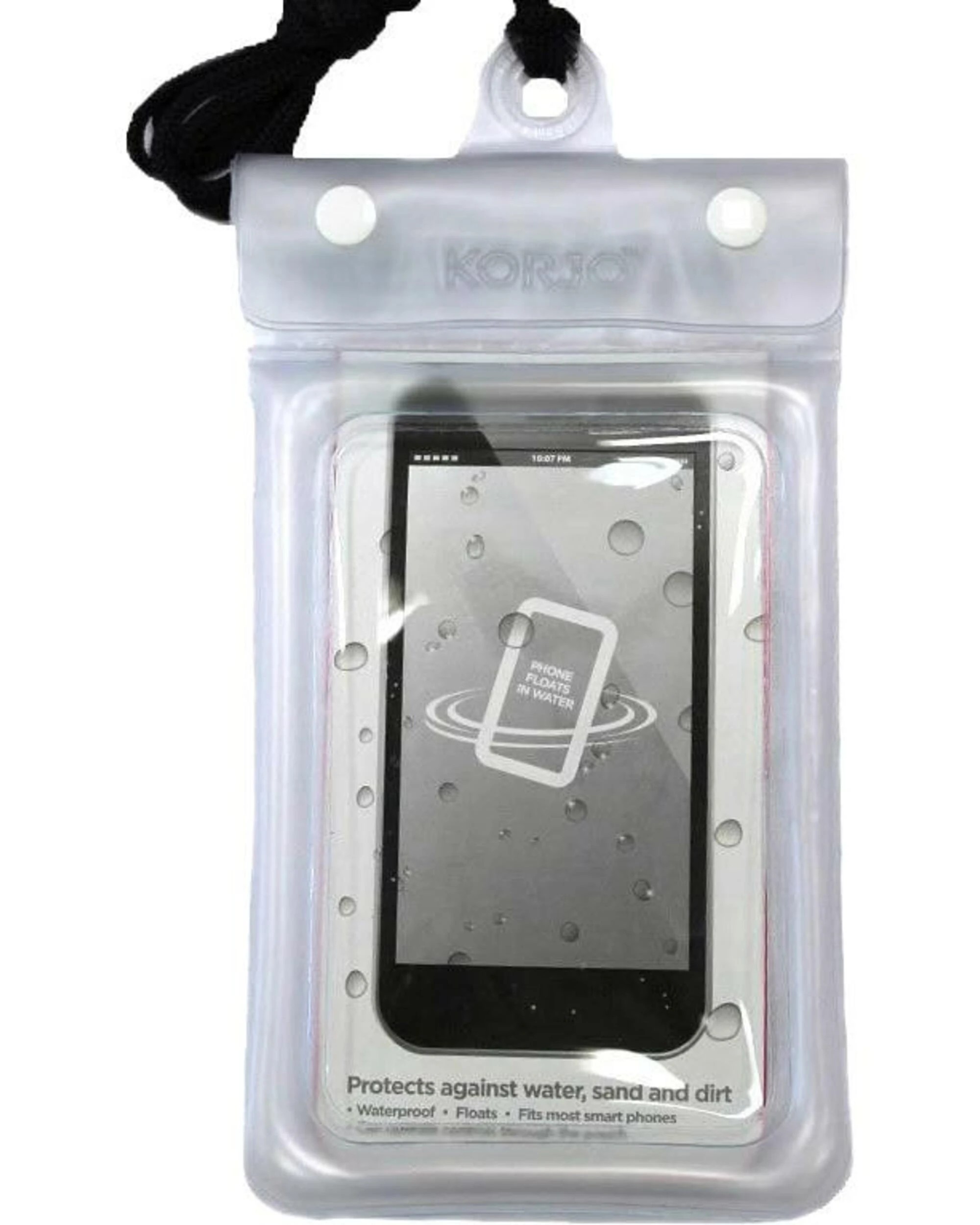 1 Korjo Waterproof Phone Pouch - Clear, 1 of 1