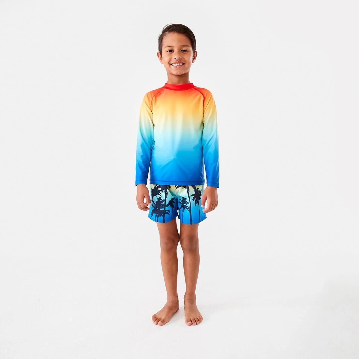5 Ombre Long Sleeve Rash Vest Ombre, 5 of 8