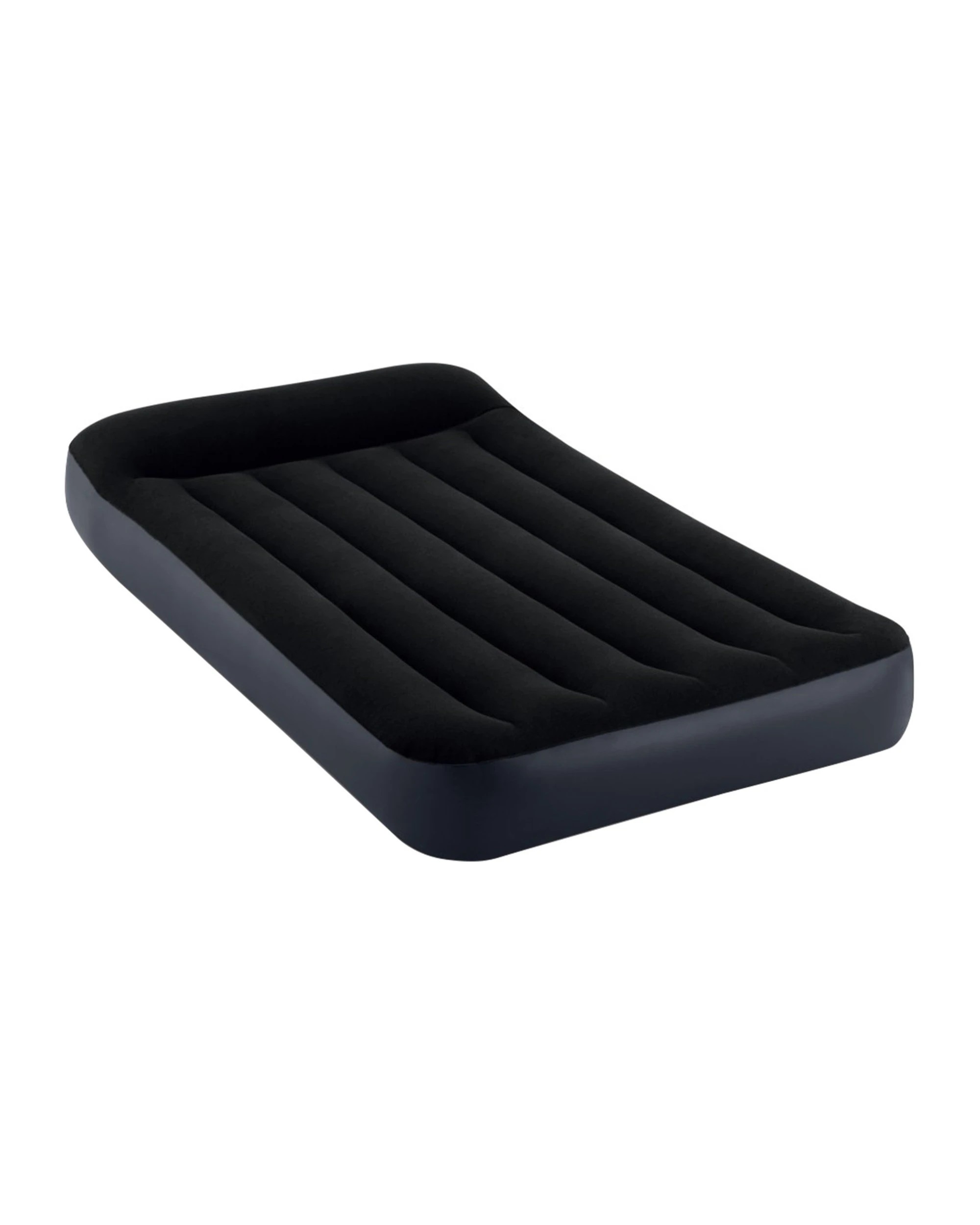 1 Intex Twin Dura Beam Pillow Rest Classic Airbed Mattress - Black, 1 of 10