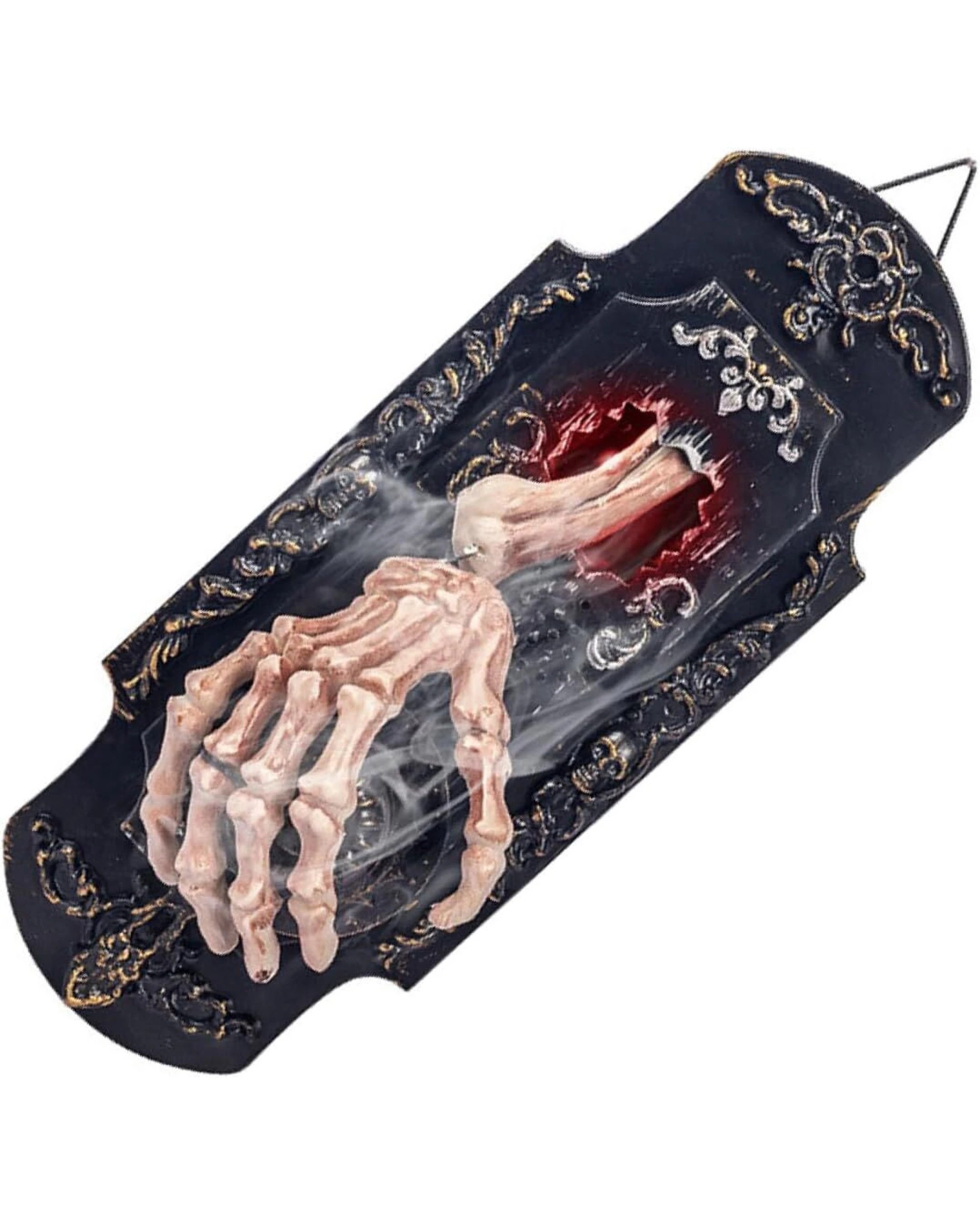 6 BR Costumes Halloween Skull Doorbell Decoration Motion Activated Mist Spray, 6 of 7