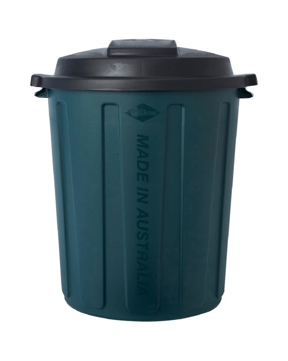 Willow Dome Bin 60L Green and Black