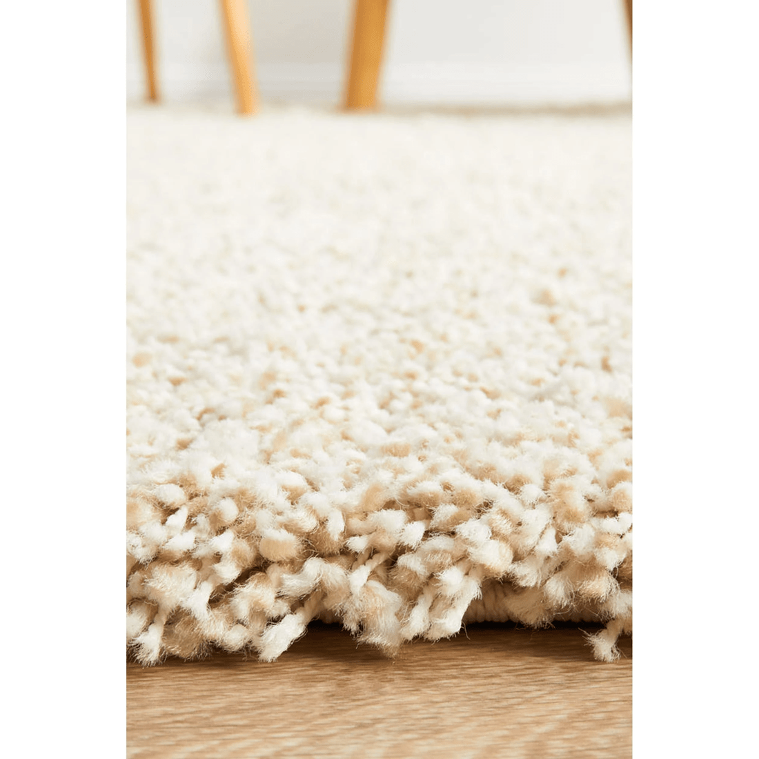 7 Rug Culture Laguna Cream Power-Loomed Polypropylene Rug - 40 mm Pile (Made in Turkey) - Natural, 7 of 9