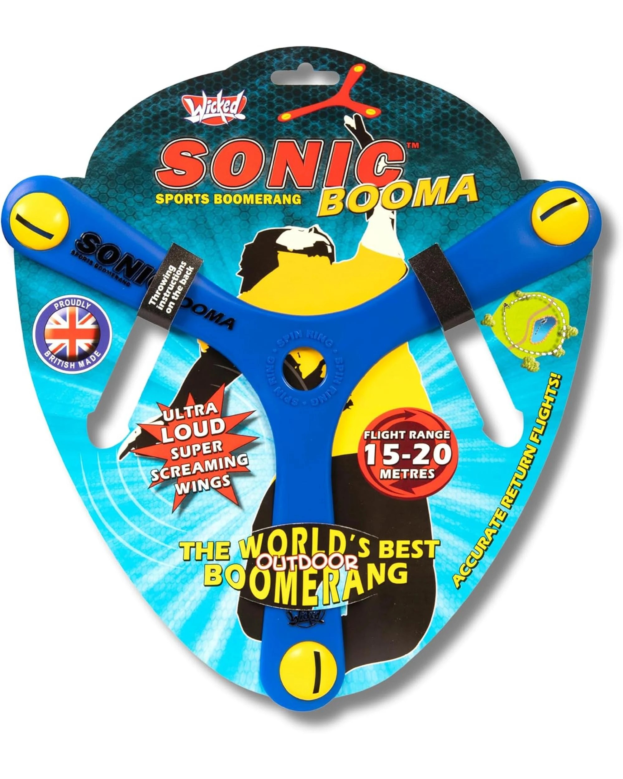1 Wicked Sonic Booma Outdoor Boomerang - Assorted, 1 of 4