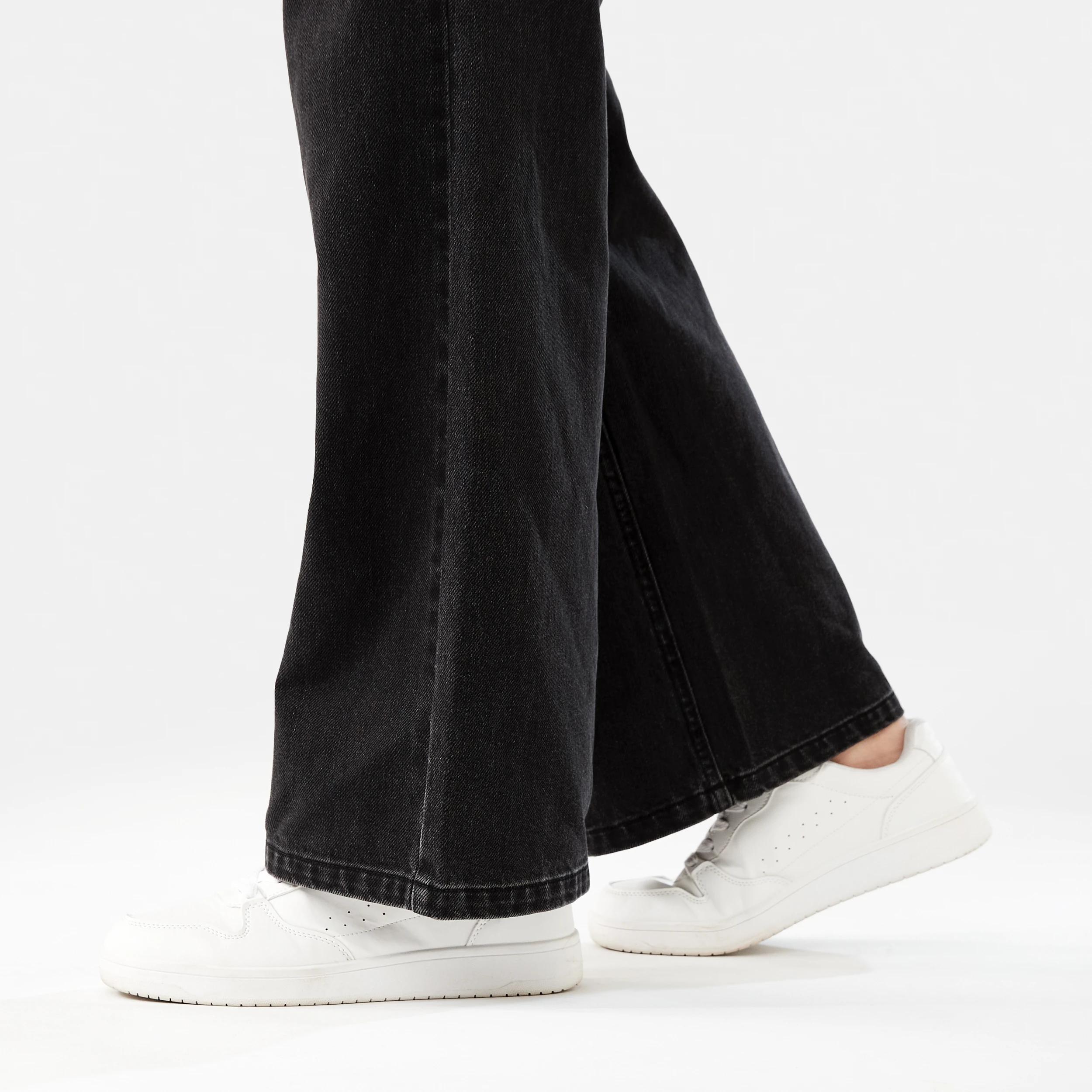 7 Straight Leg Jeans BLACK WASH, 7 of 9