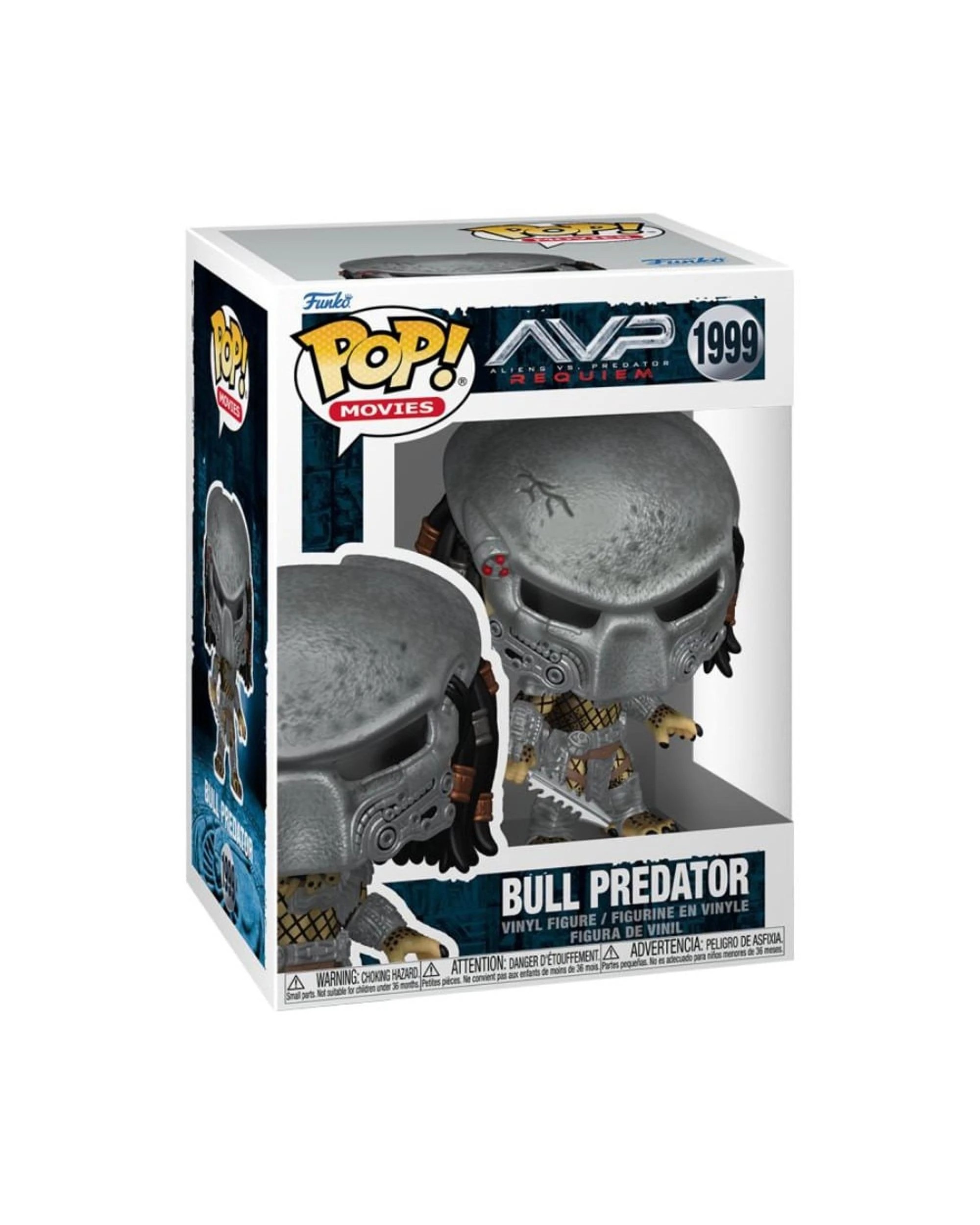 3 Alien Vs Predator Requiem Bull Predator Funko POP! Vinyl, 3 of 3