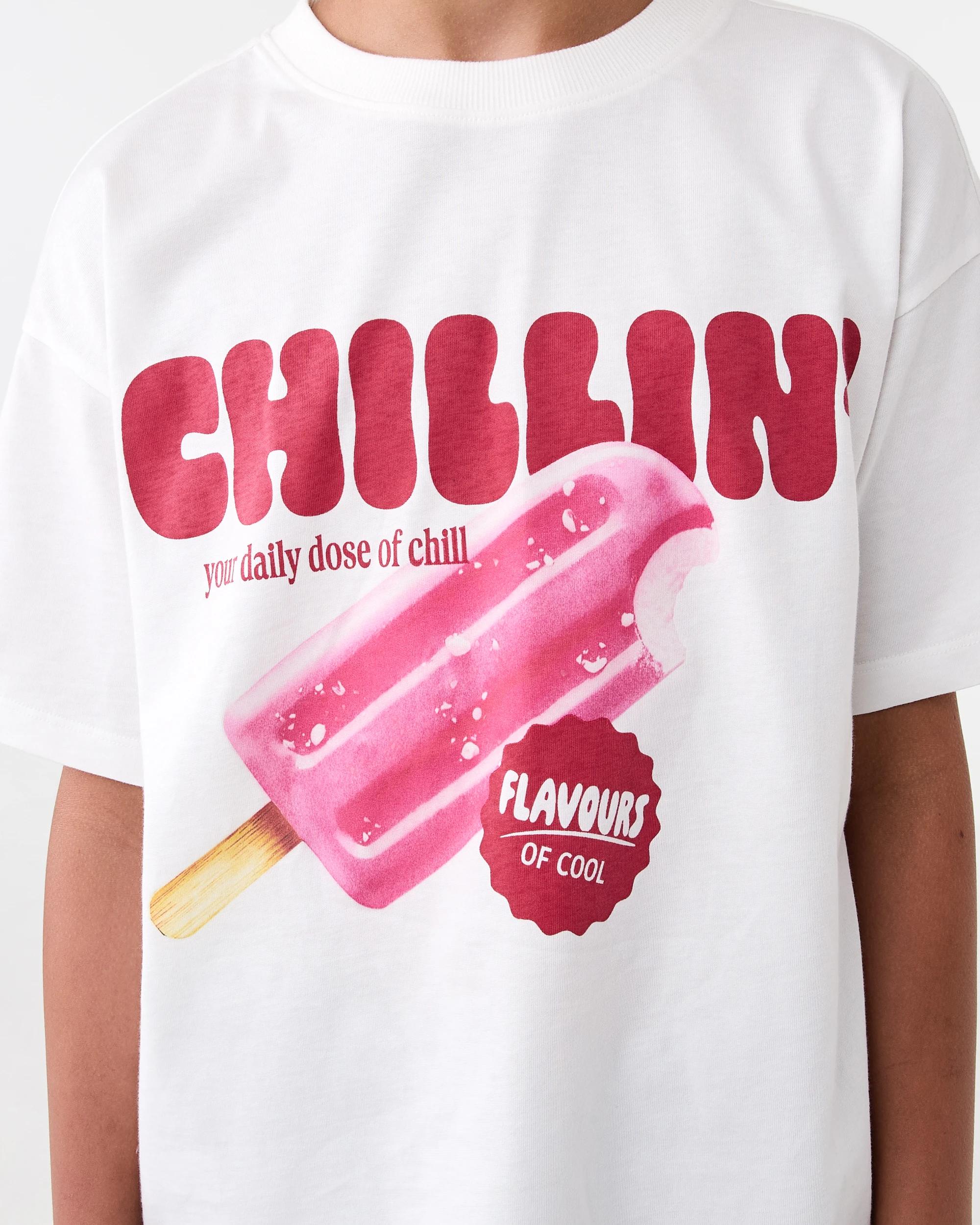 5 Oversized T-shirt Wht Icecrm, 5 of 7