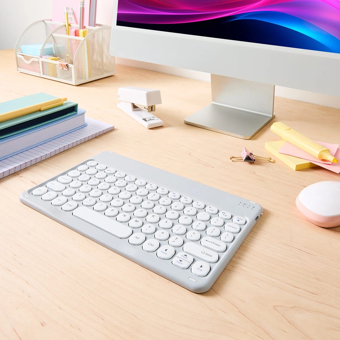 1 Bluetooth Keyboard - Grey, 1 of 6