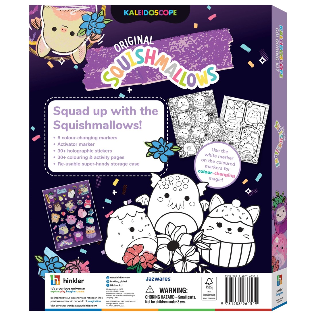 2 Kaleidoscope Colouring Kit: Original Squishmallows - Book, 2 of 5