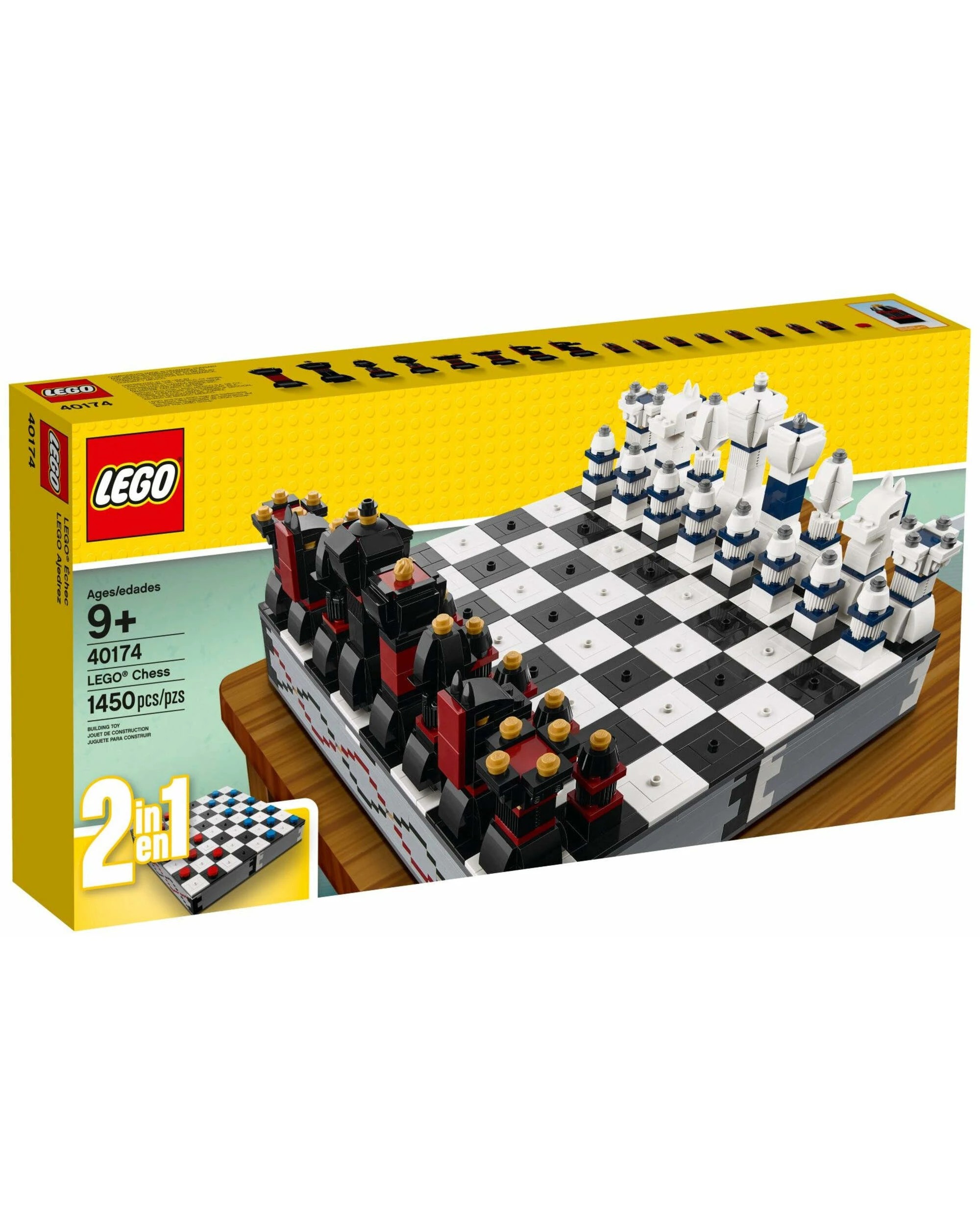 1 LEGO 40174 Buildable Chess & Checkers Set, 1 of 5
