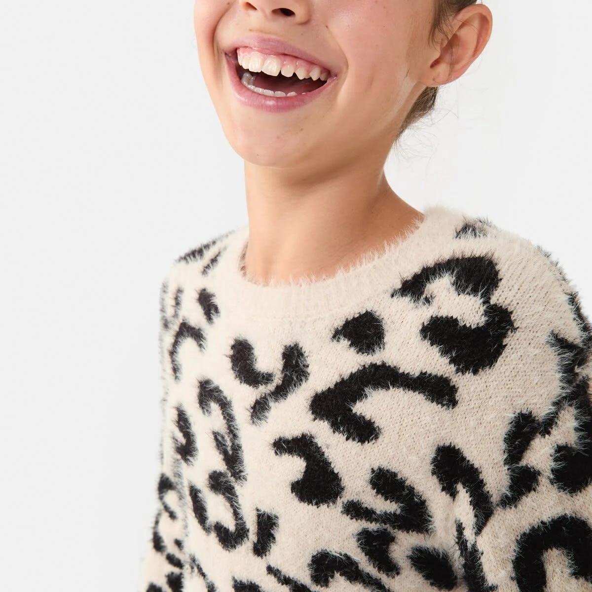 4 Eyelash Knit Jumper Leofluff, 4 of 9