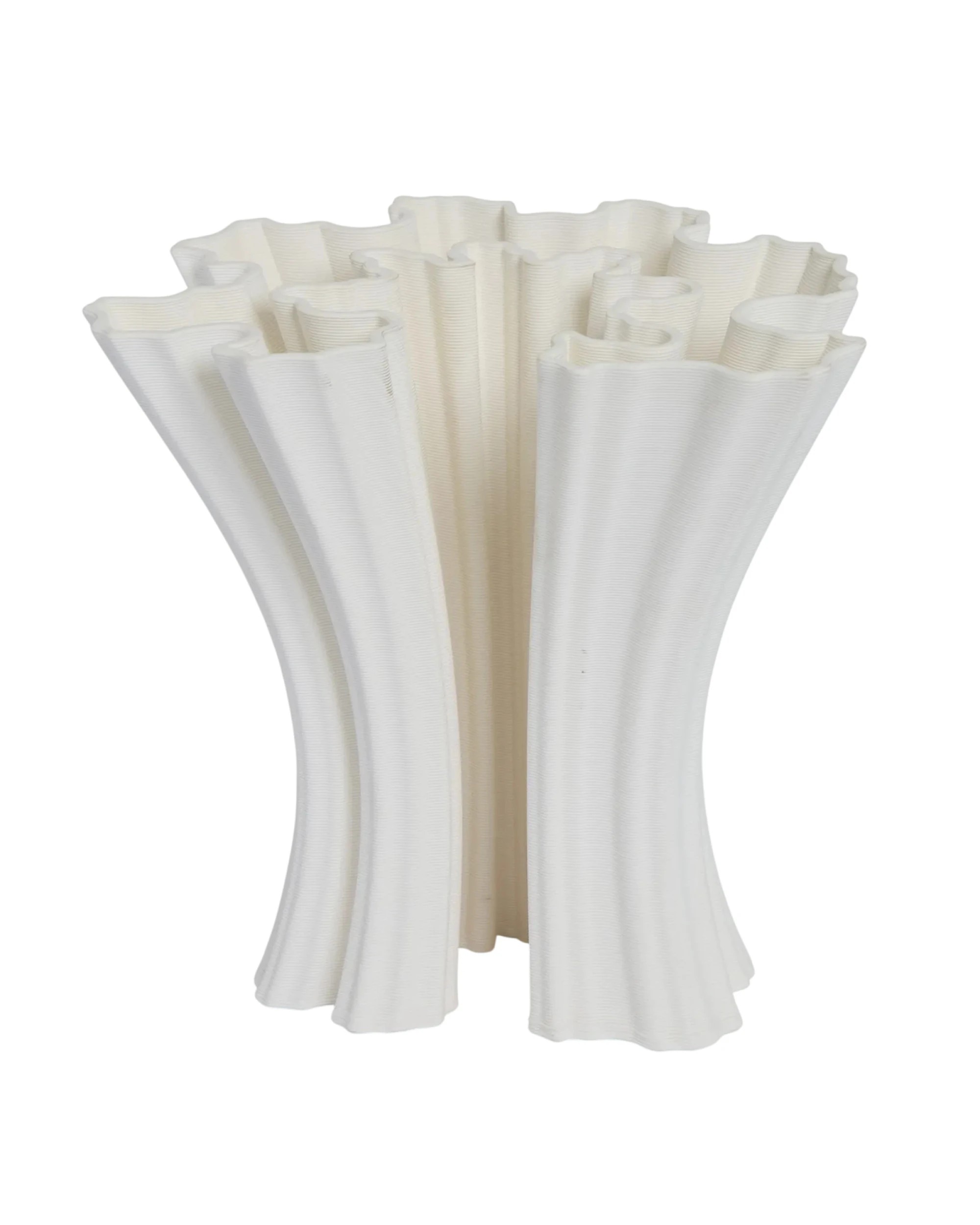 1 One Six Eight London Zoe Vase - 24cm - White, 1 of 5
