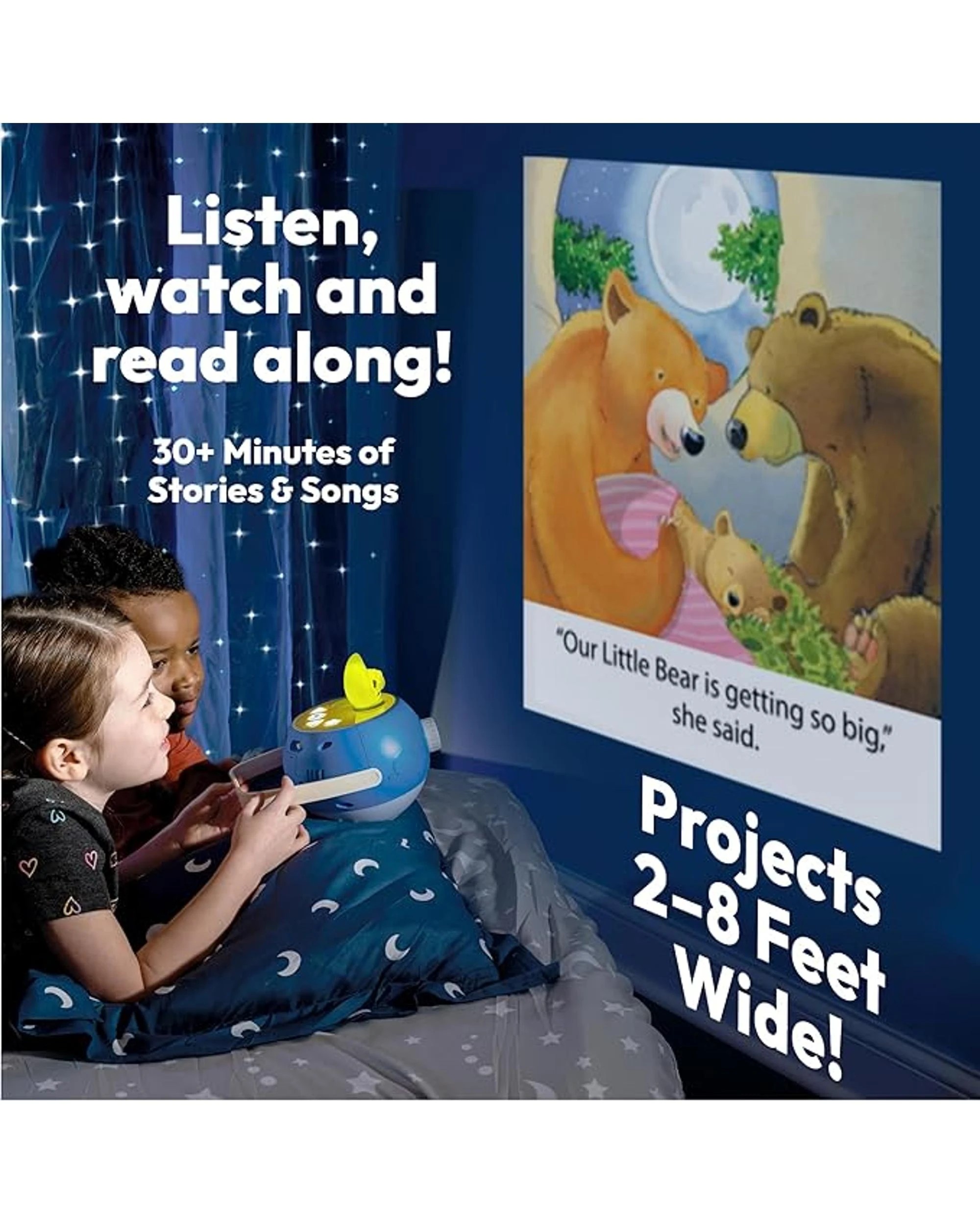 5 Luna Storytime Projector Sleepy Sheep Bedtime Stories Content Character, 5 of 6