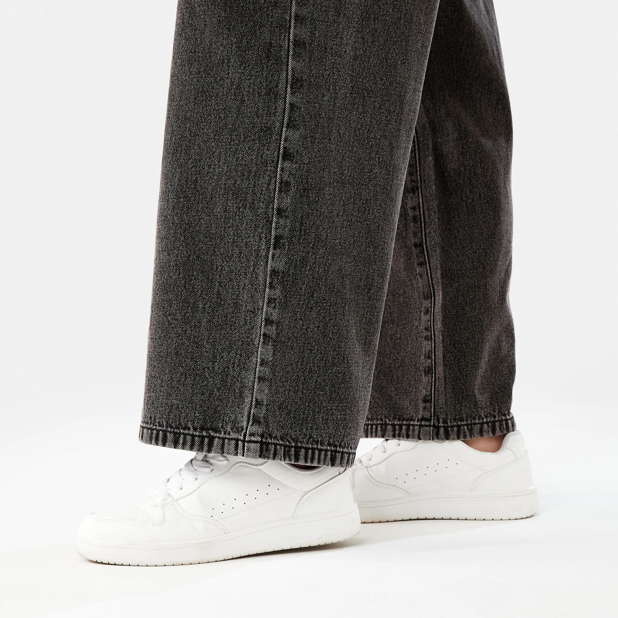 8 Wide Leg Jeans BLACK WASH, 8 of 10