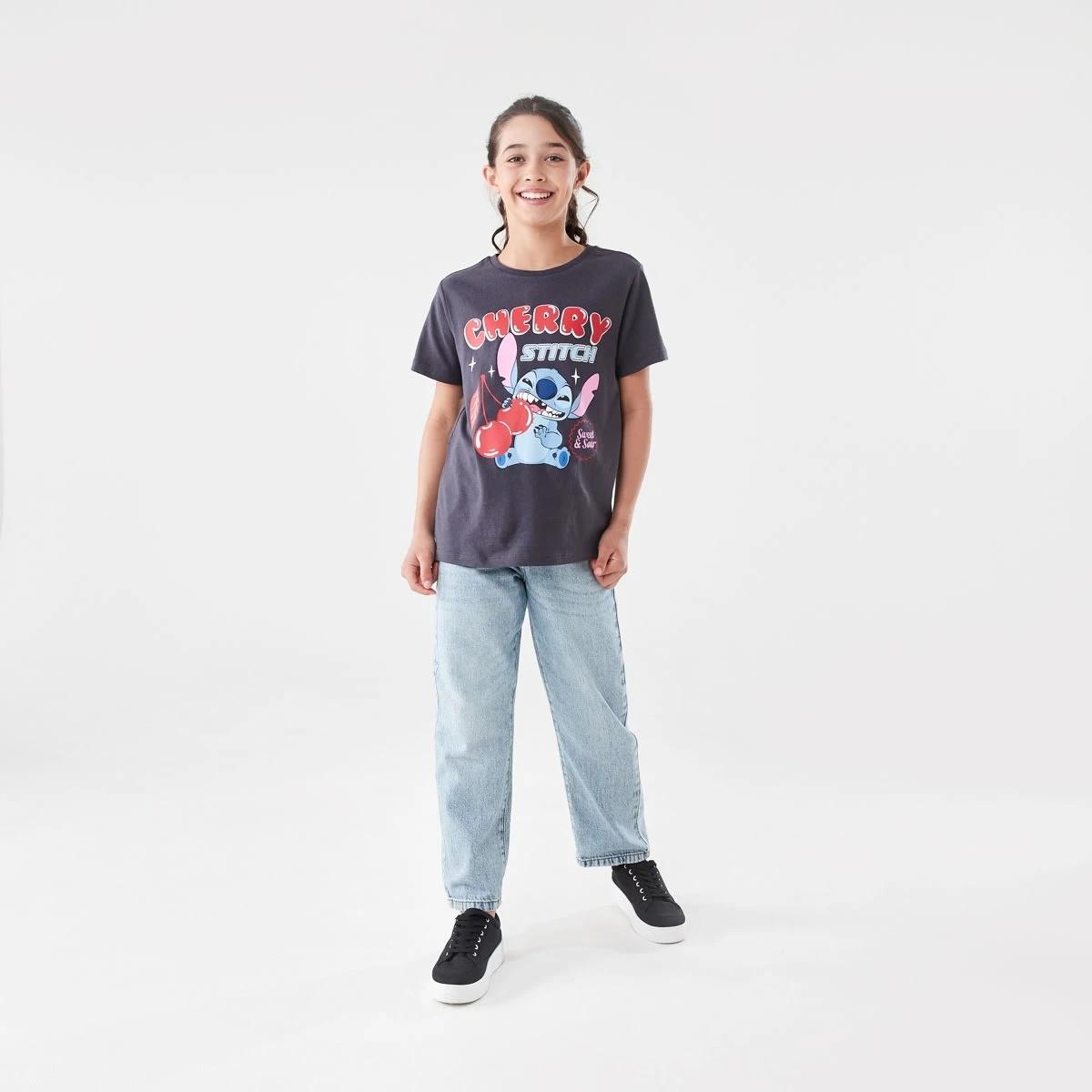 5 Disney Lilo & Stitch License T-shirt LILO AND STITCH CHERRY, 5 of 6