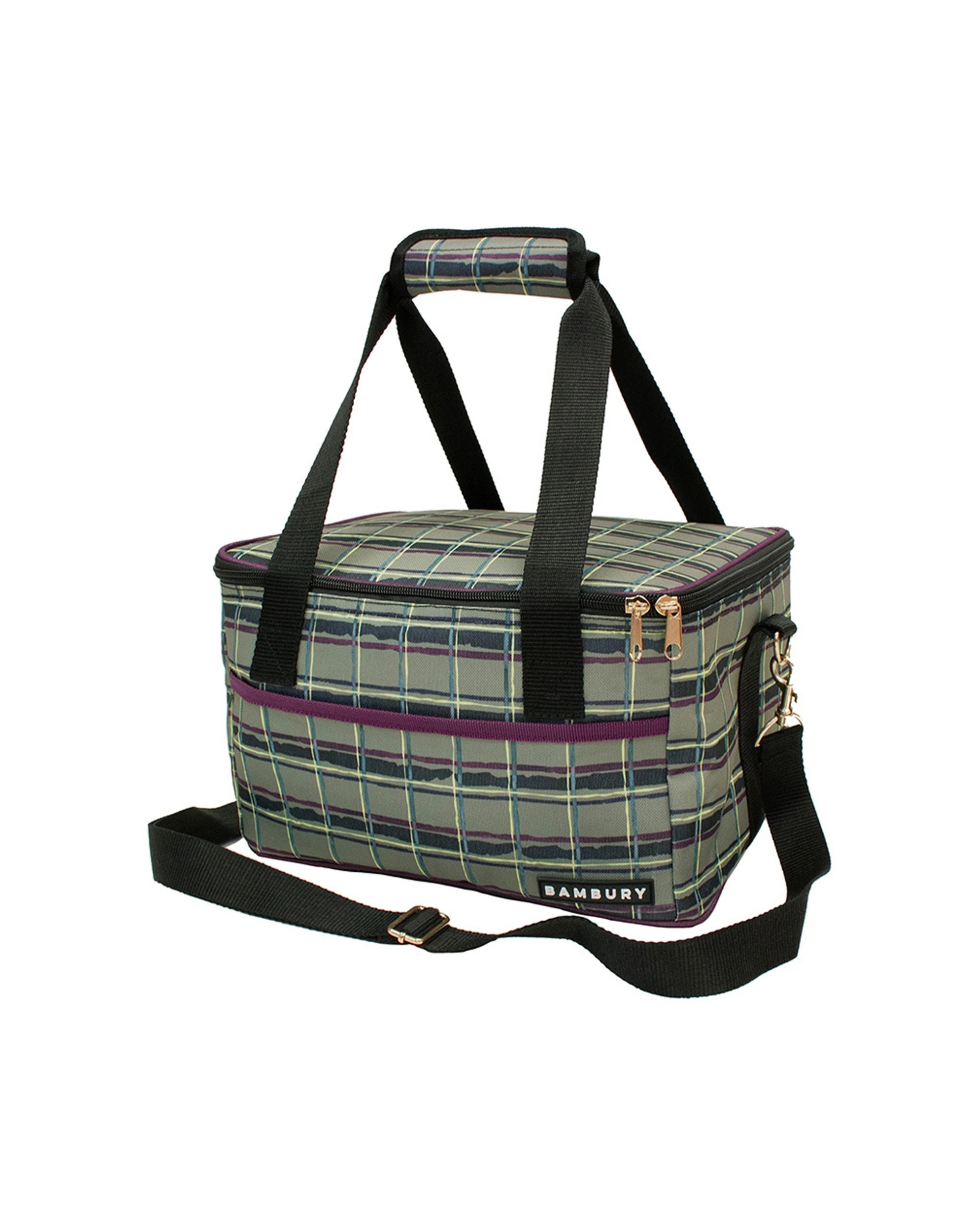 1 Bambury Felix Cooler Bag Insulated Food Carrier Small 2PK - Pattern, 1 of 2