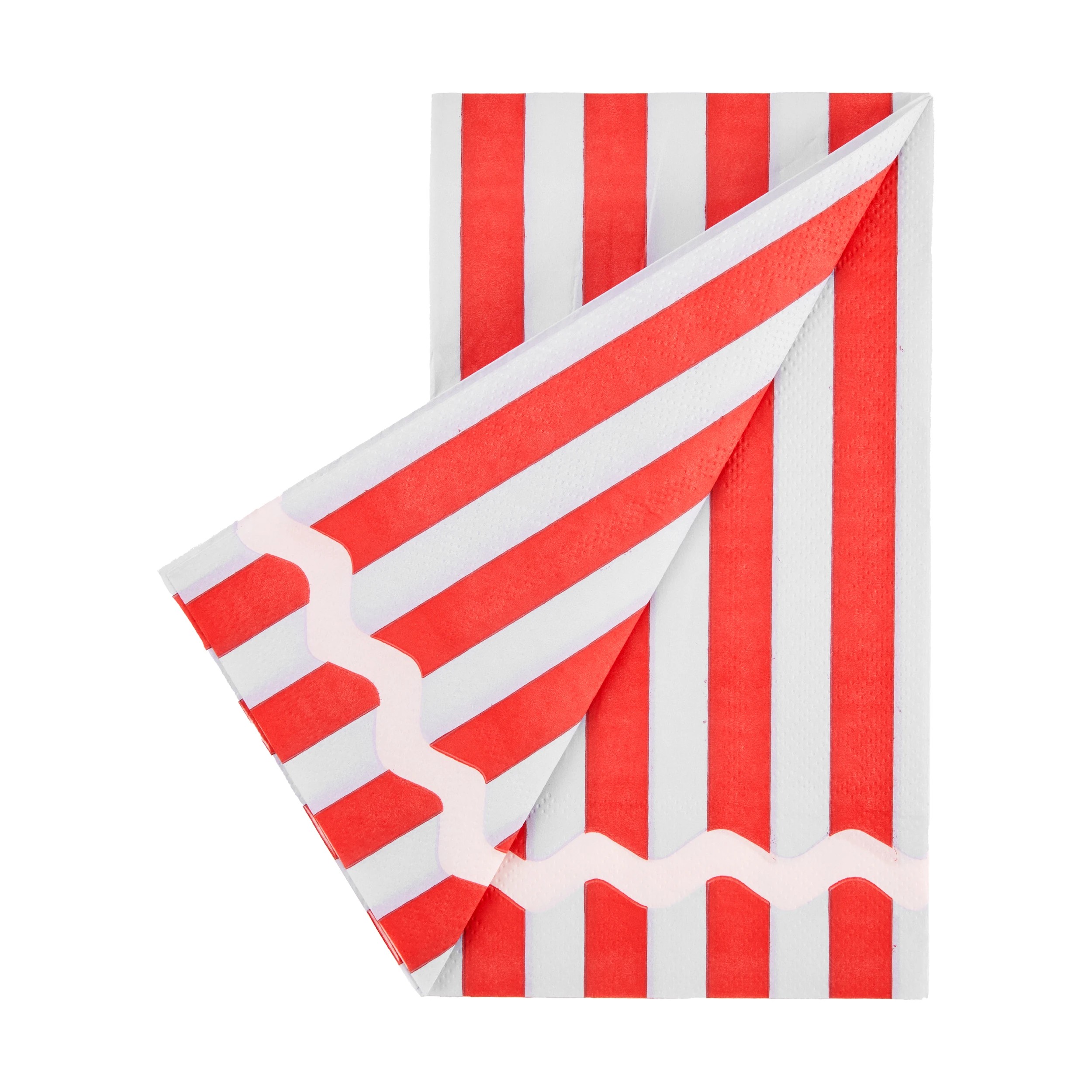 3 20 Piece Bold Stripe Paper Napkins, 3 of 4