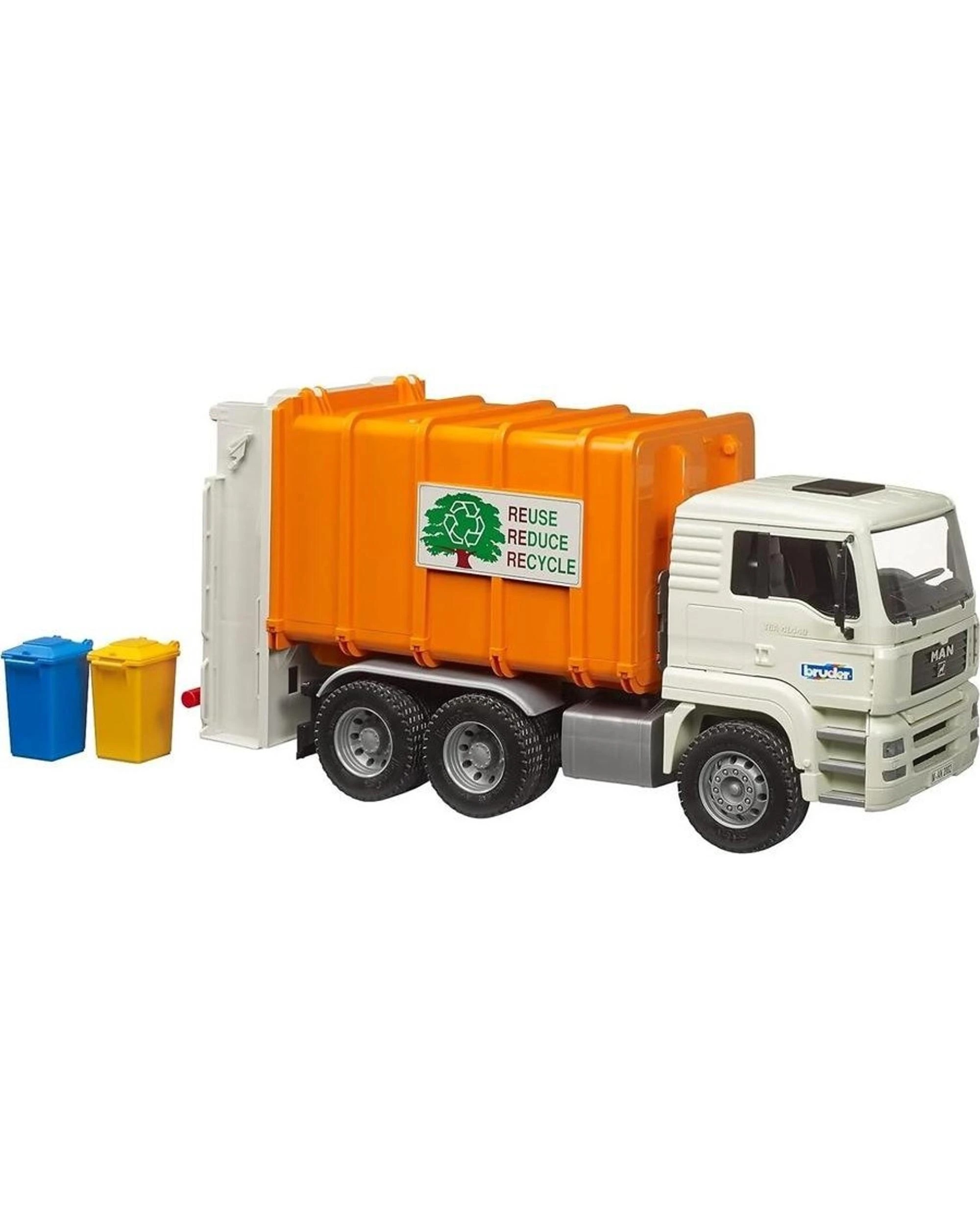 2 Bruder Commercial Man TGA Garage Truck Rear Loading, 2 of 3