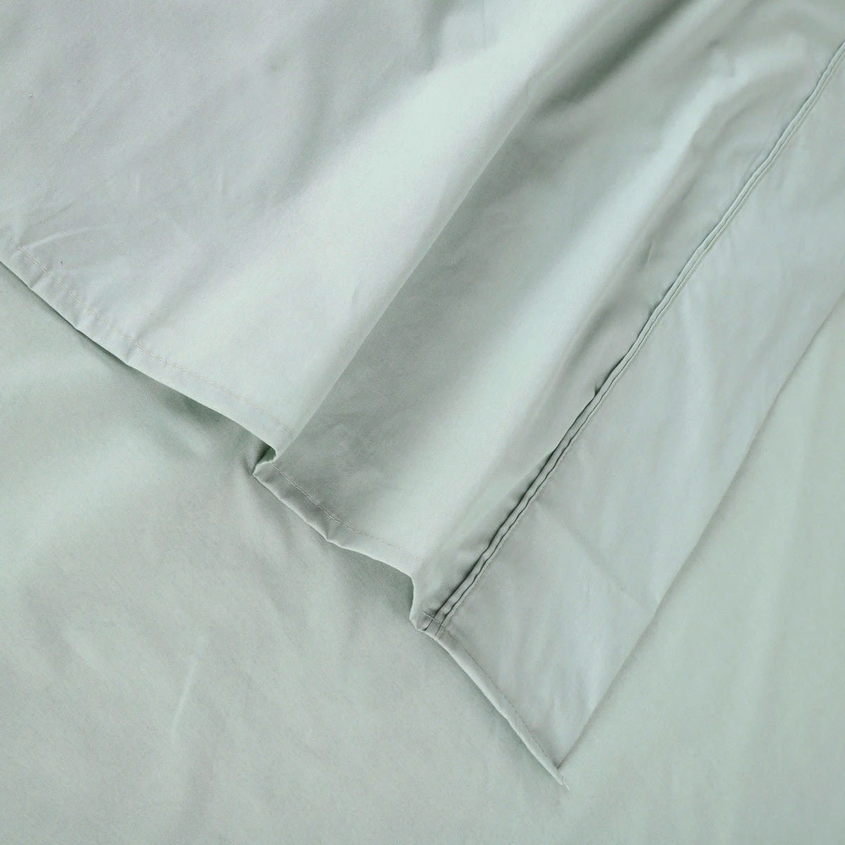 4 250 Thread Count Cotton Rich Sheet Set - Single Bed, Eucalyptus, 4 of 7