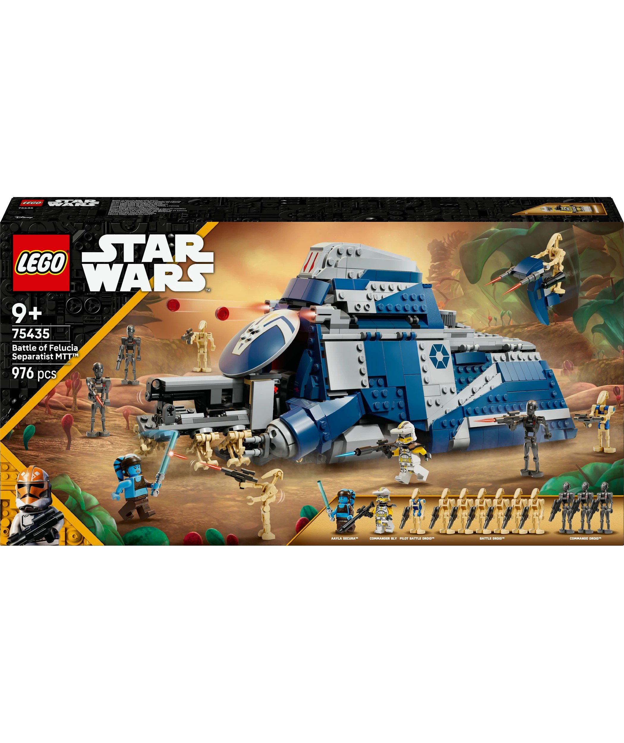 1 LEGO Star Wars Battle of Felucia Separatist MTT 75435, 1 of 10