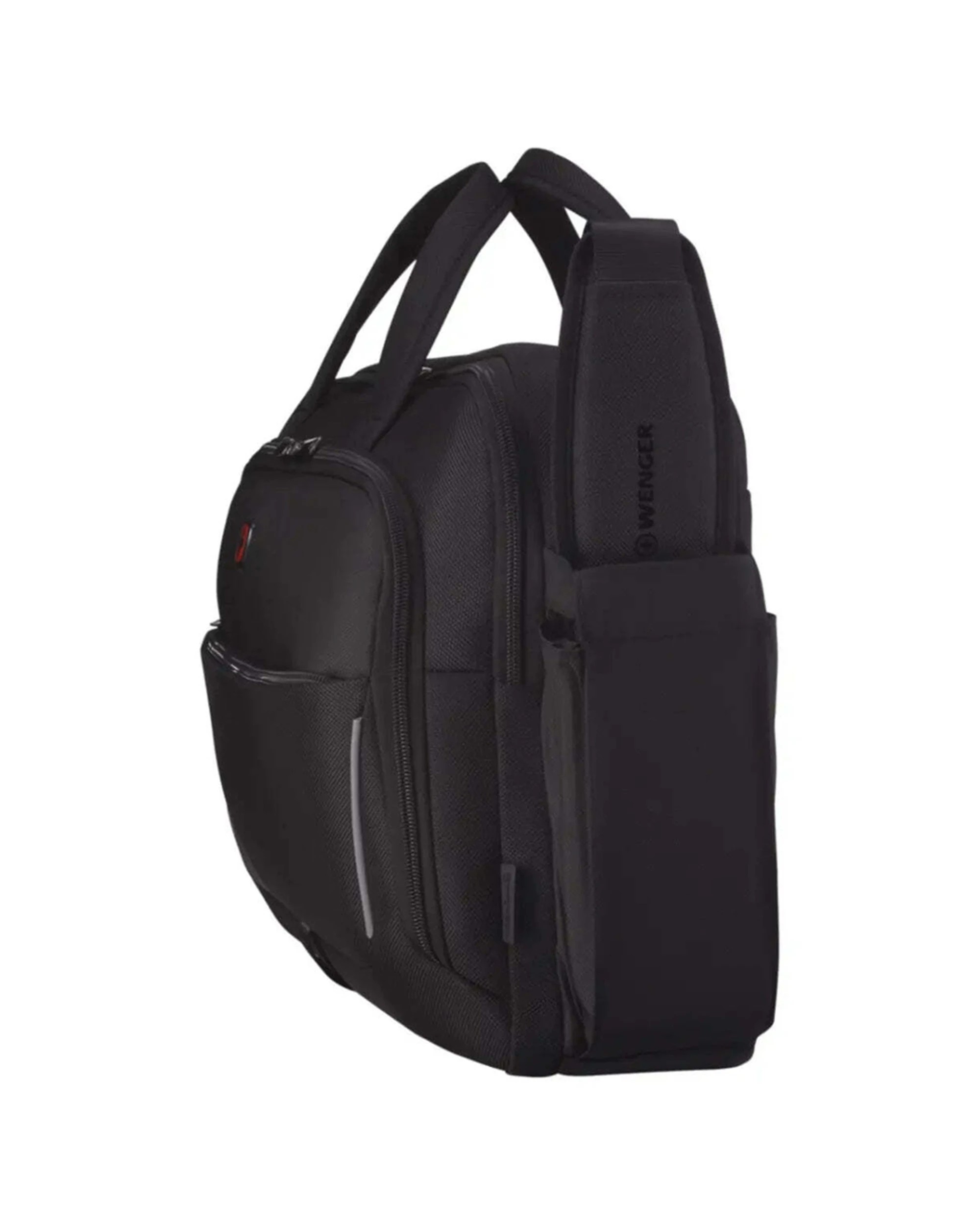 5 Wenger Icons Meteor 14-16in Laptop Brief with Tablet Pocket Triple Protect SmartOrg 22L - Black, 5 of 7