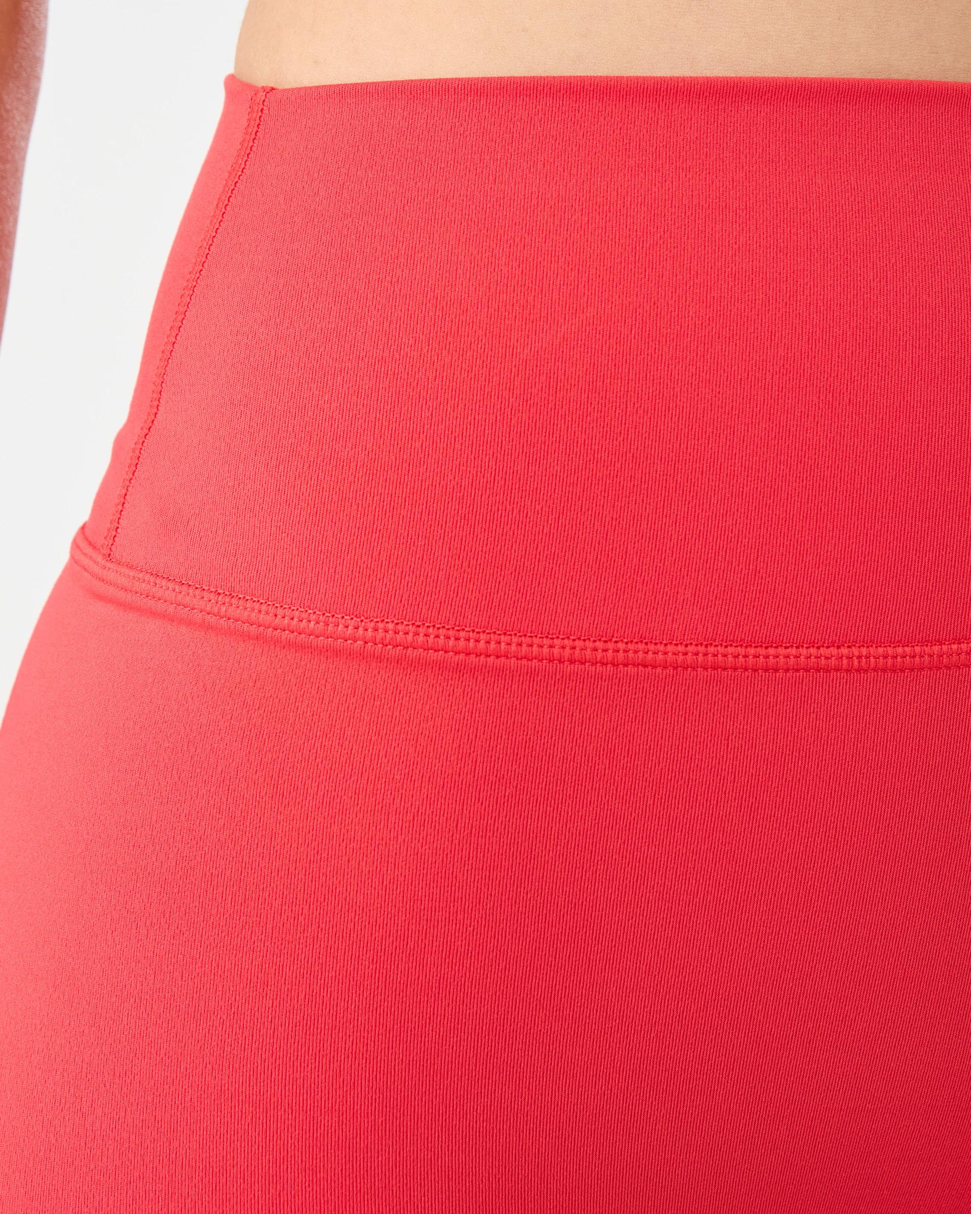 5 Active Womens Cloudform Scrunch Bike Shorts Tomato, 5 of 6