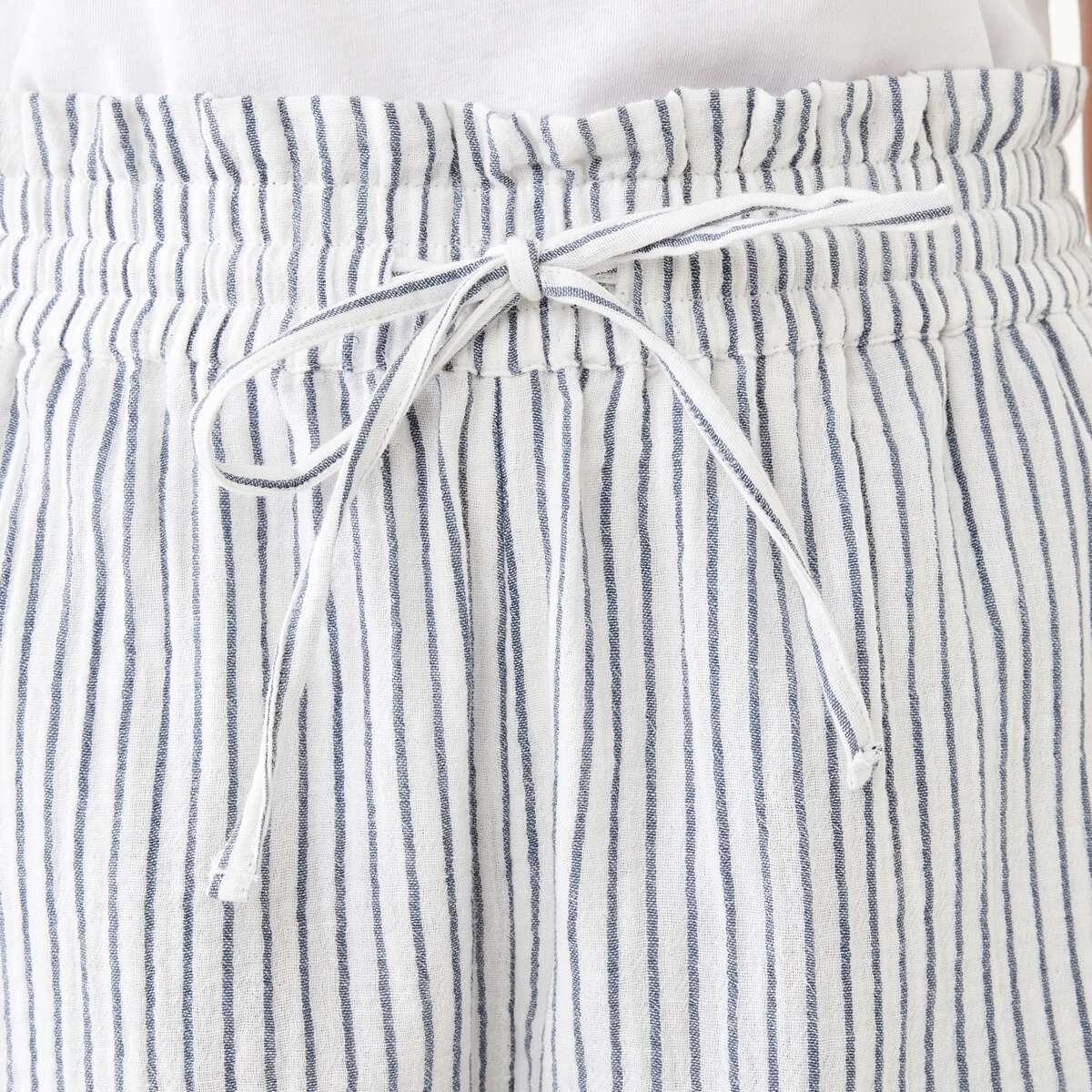 4 Paperbag Double Cloth Shorts Indigo Str, 4 of 7