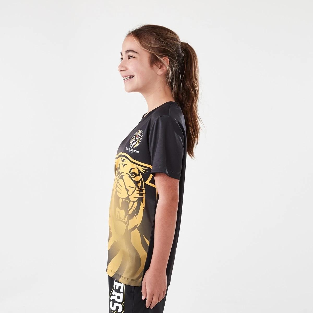 3 Official AFL Kids Training T-shirt Richmond, 3 of 10