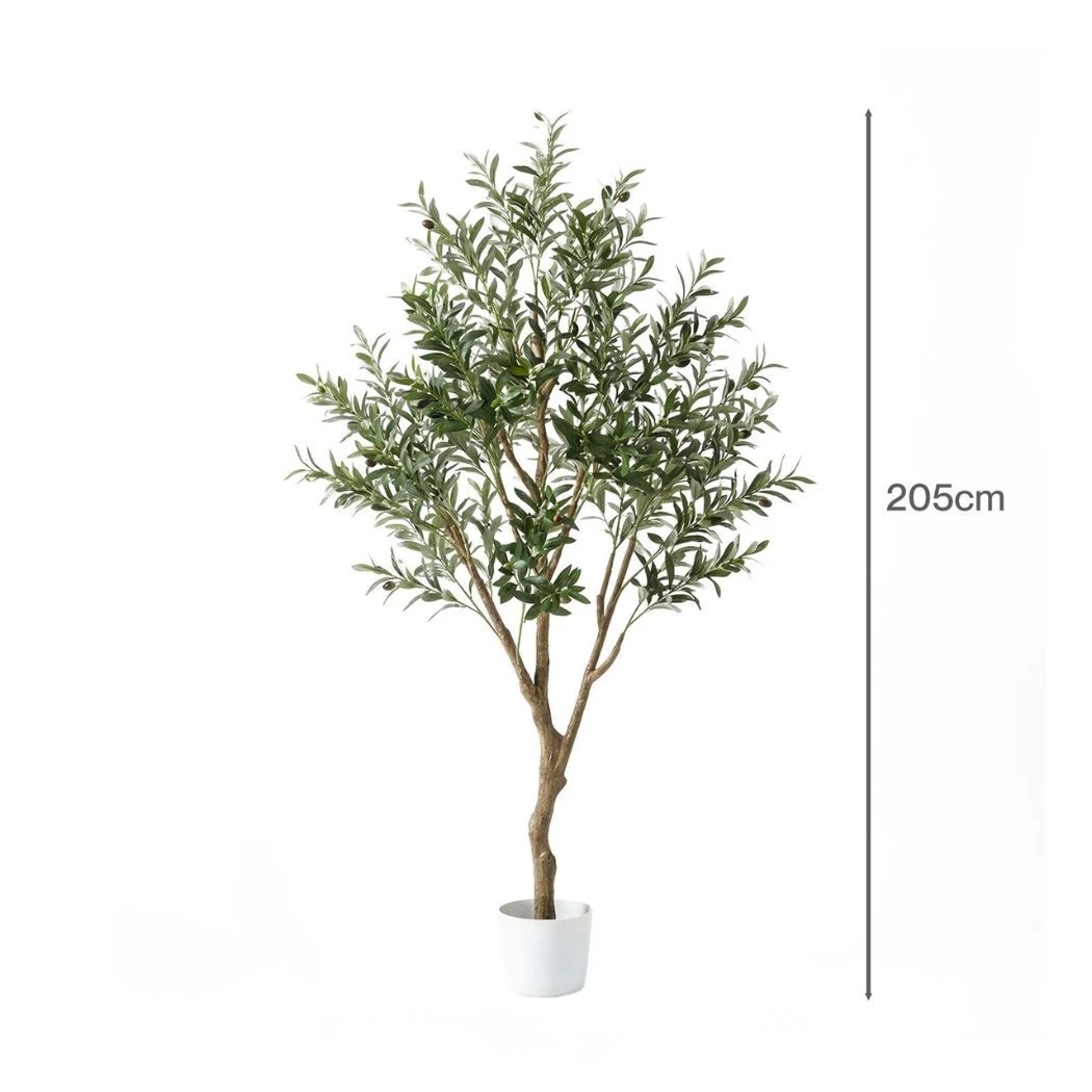 3 Lambu Olive Tree Artificial Plant Decor, 3 of 7